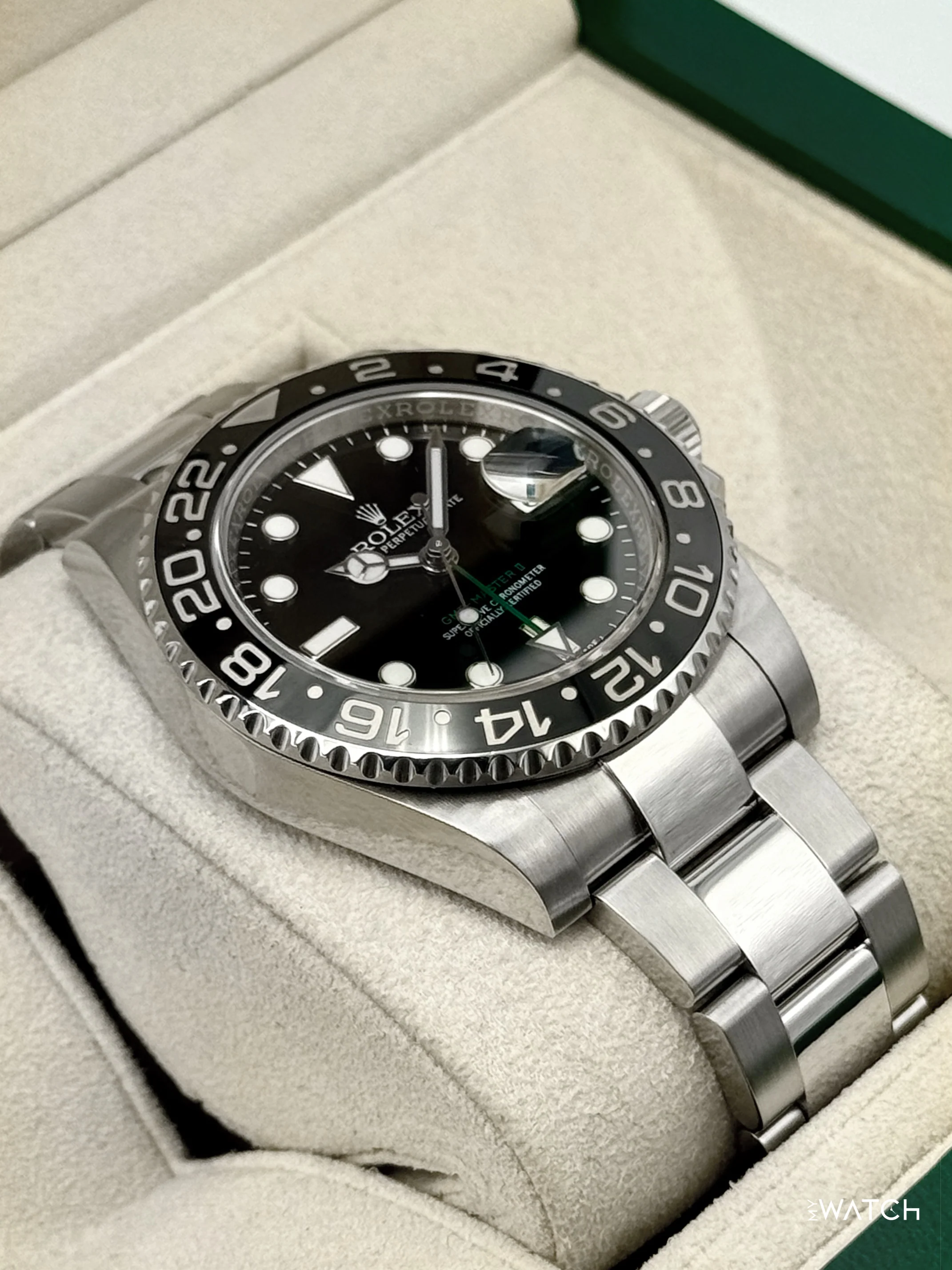 2016 Rolex GMT-Master II 40mm 116710LN Stainless Steel Black Dial - Image 6