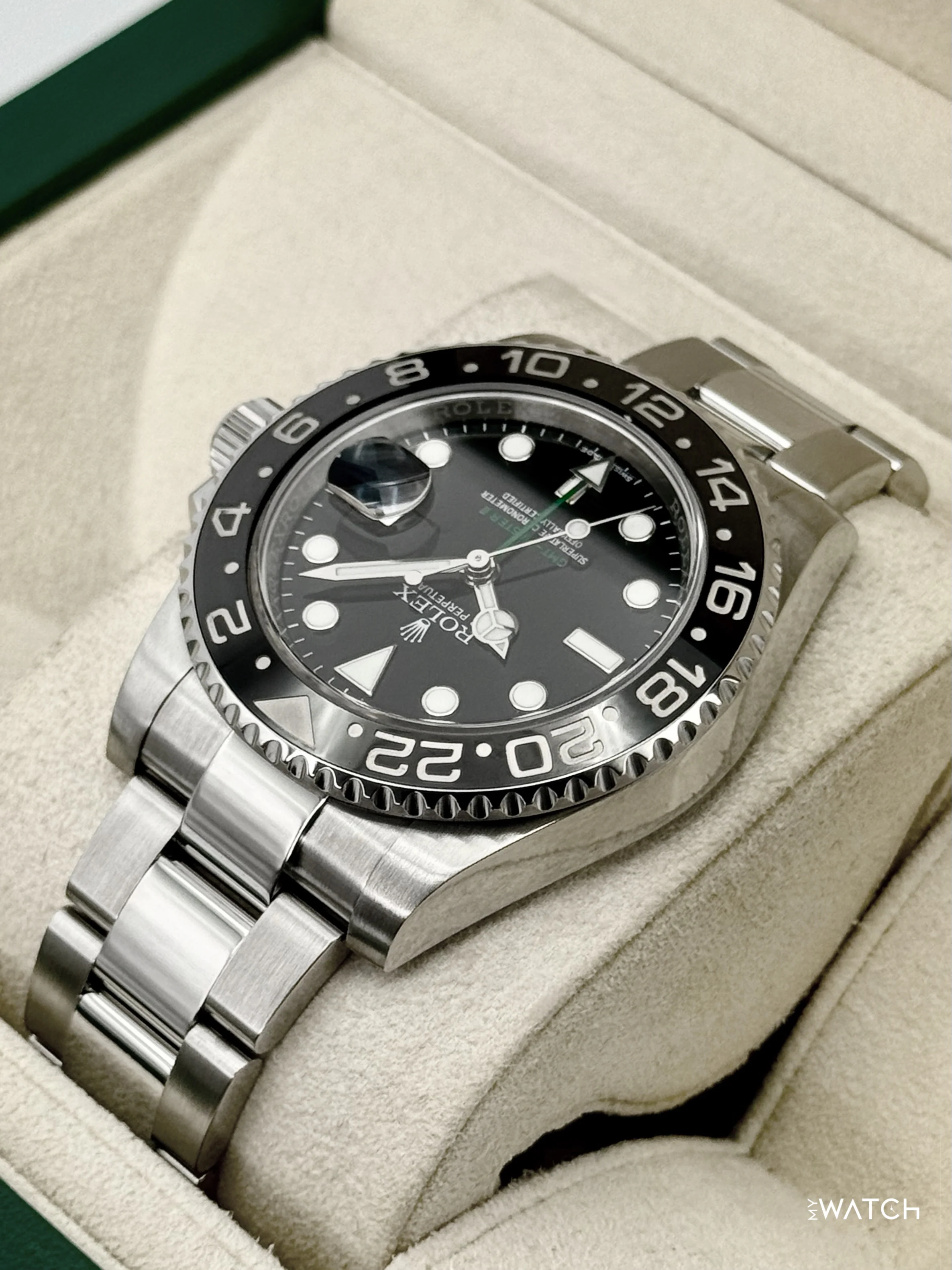 2016 Rolex GMT-Master II 40mm 116710LN Stainless Steel Black Dial - Image 7