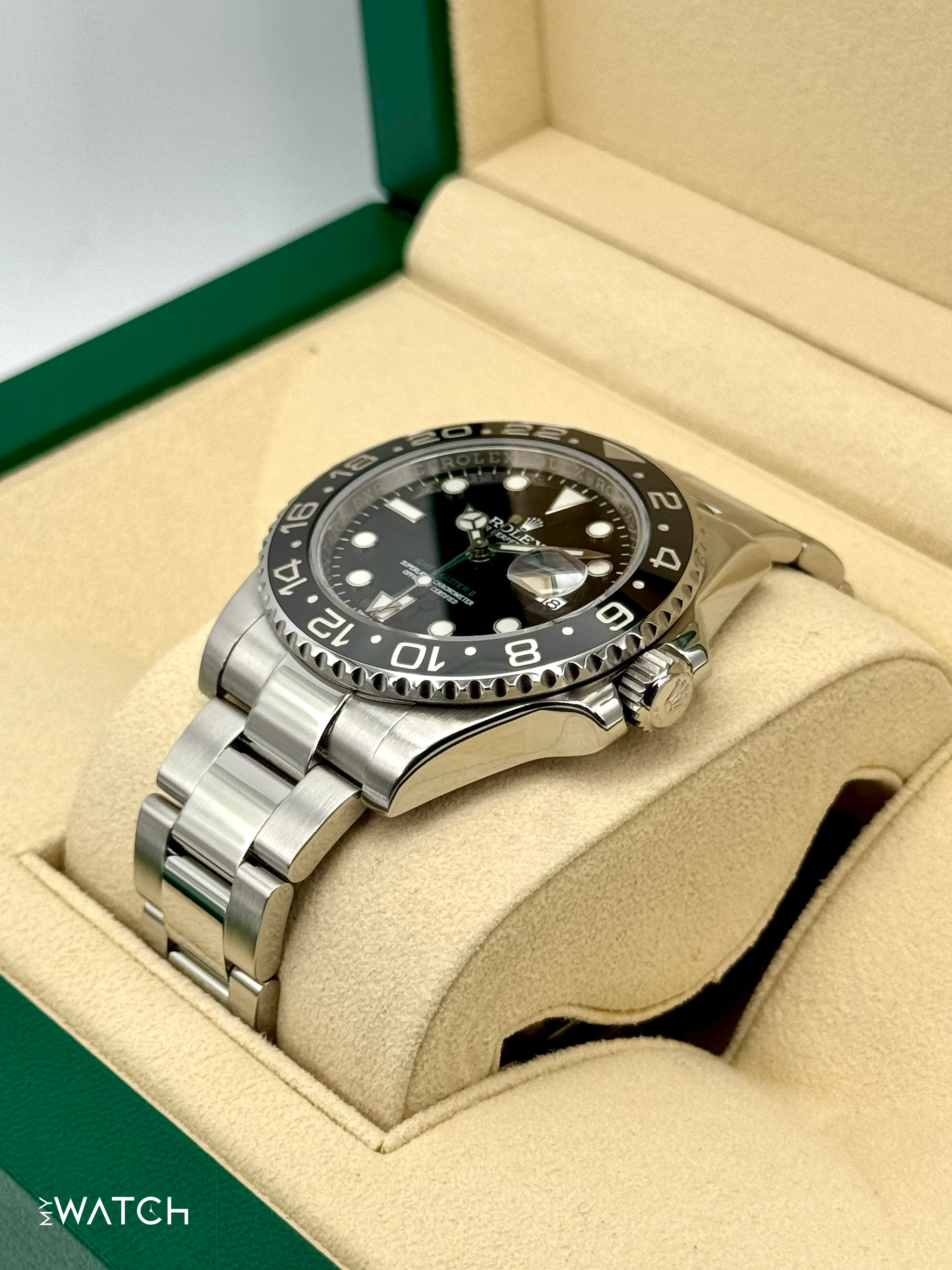 2016 Rolex GMT-Master II 40mm 116710LN Stainless Steel Black Dial - Image 5