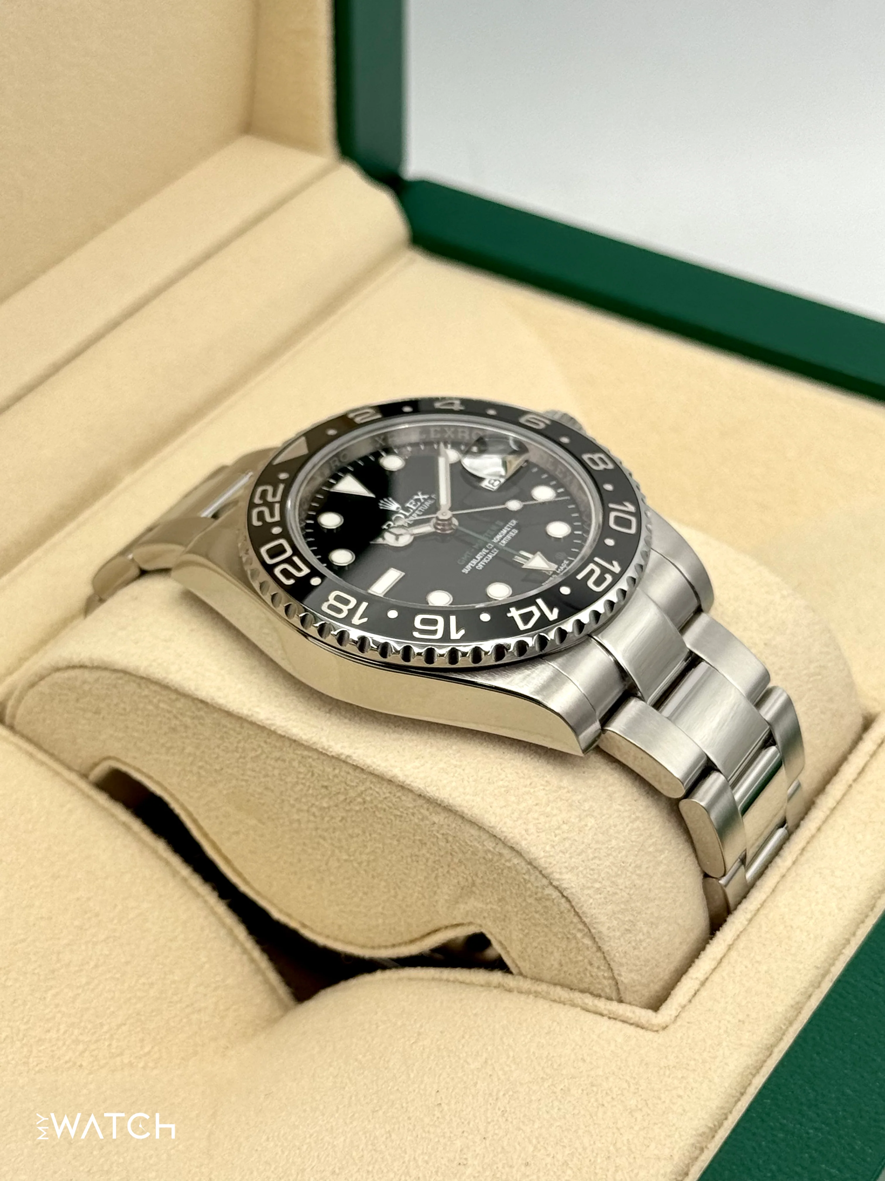 2016 Rolex GMT-Master II 40mm 116710LN Stainless Steel Black Dial - Image 6