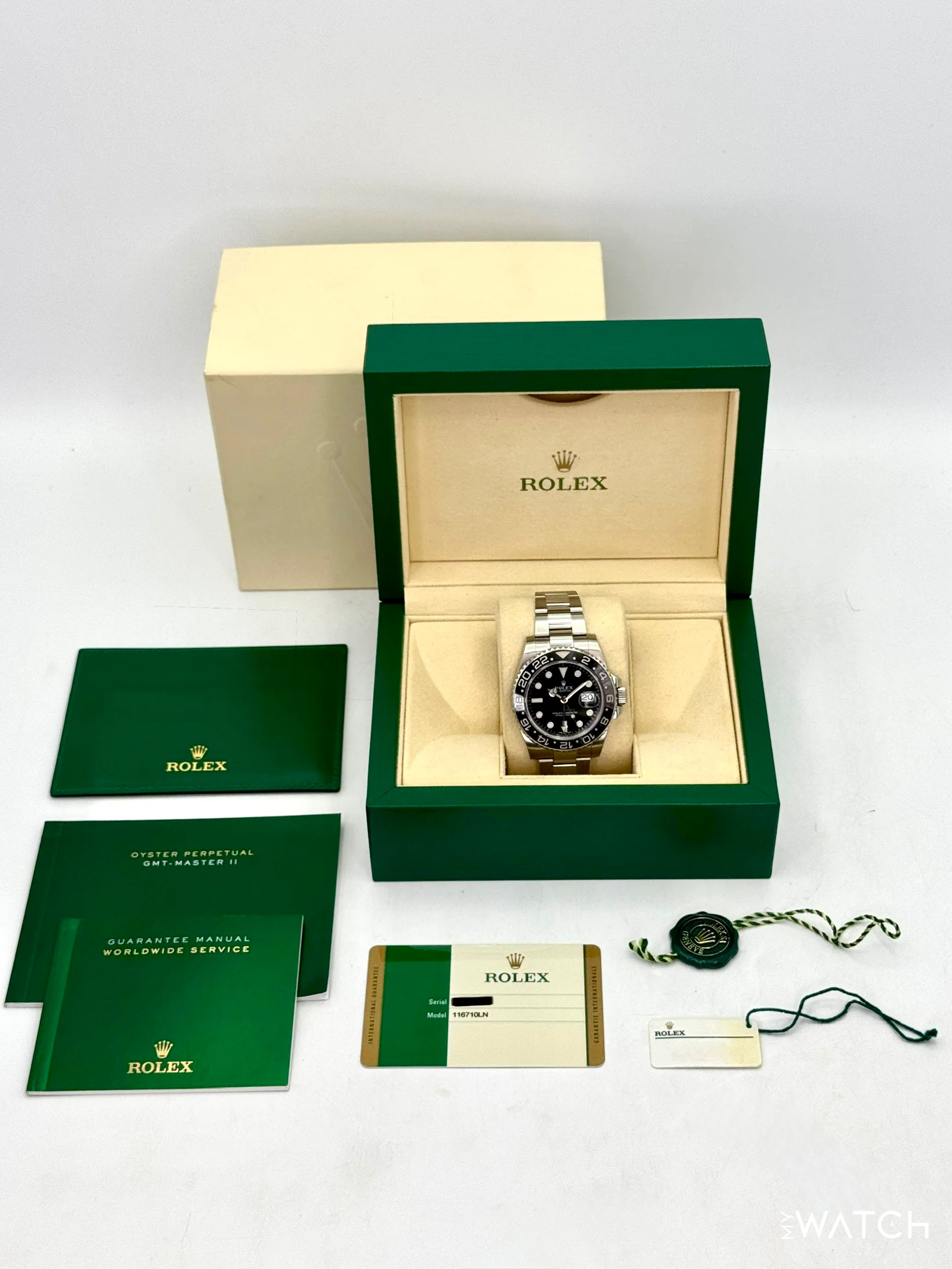 2016 Rolex GMT-Master II 40mm 116710LN Stainless Steel Black Dial - Image 10