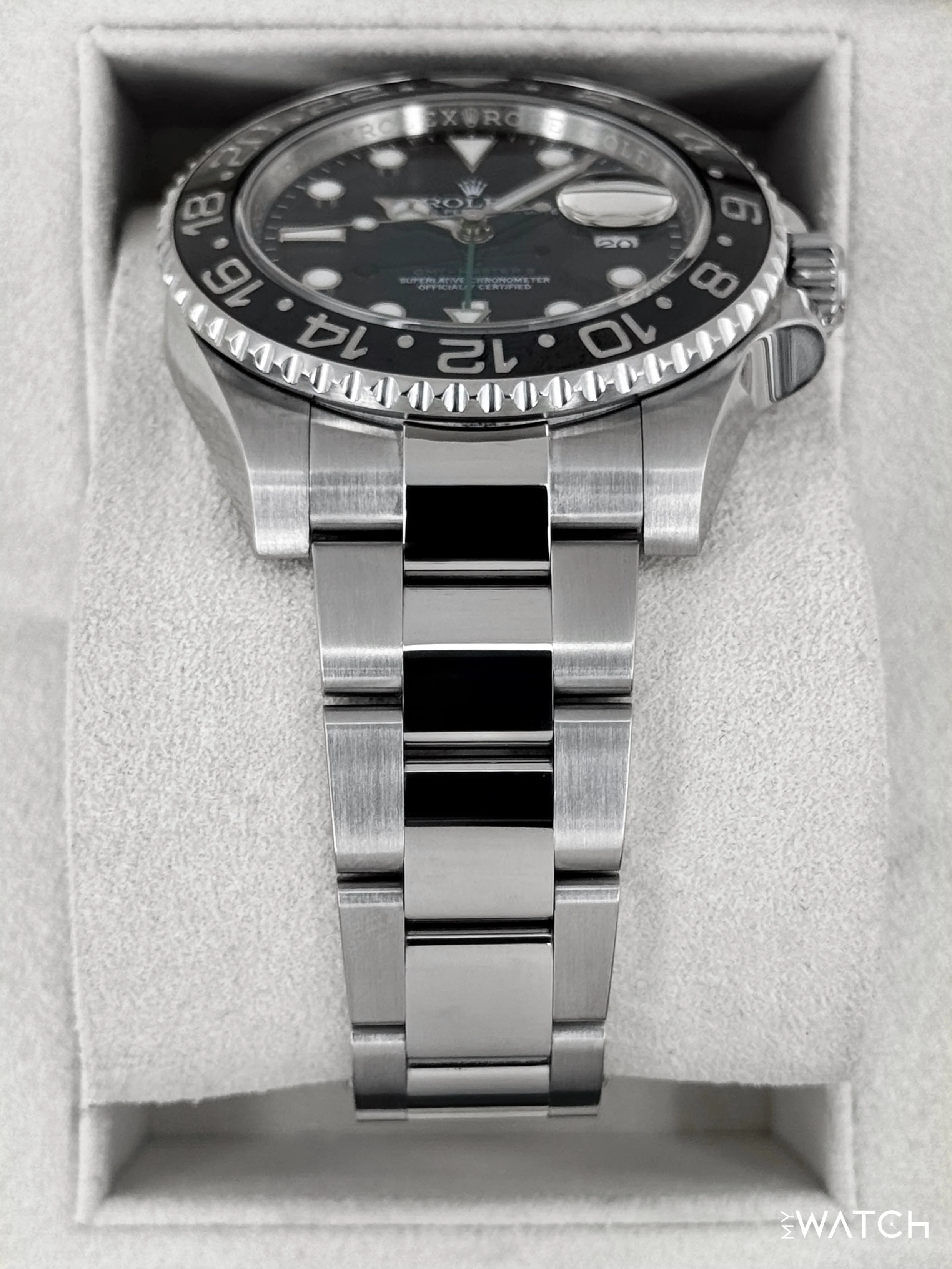 2016 Rolex GMT-Master II 40mm 116710LN Stainless Steel Black Dial - Image 3