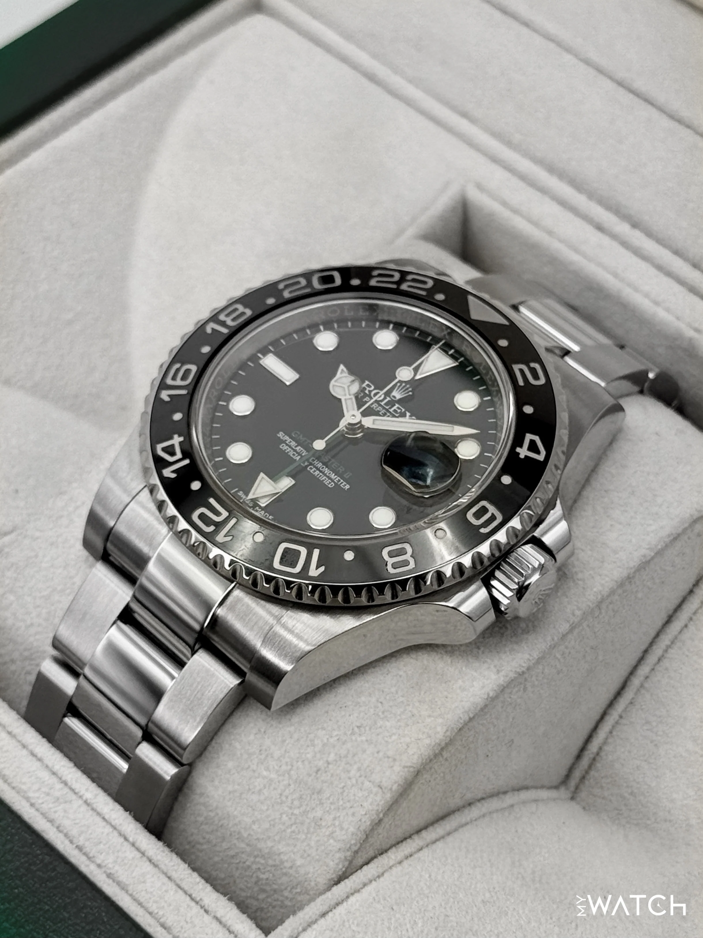 2016 Rolex GMT-Master II 40mm 116710LN Stainless Steel Black Dial - Image 5