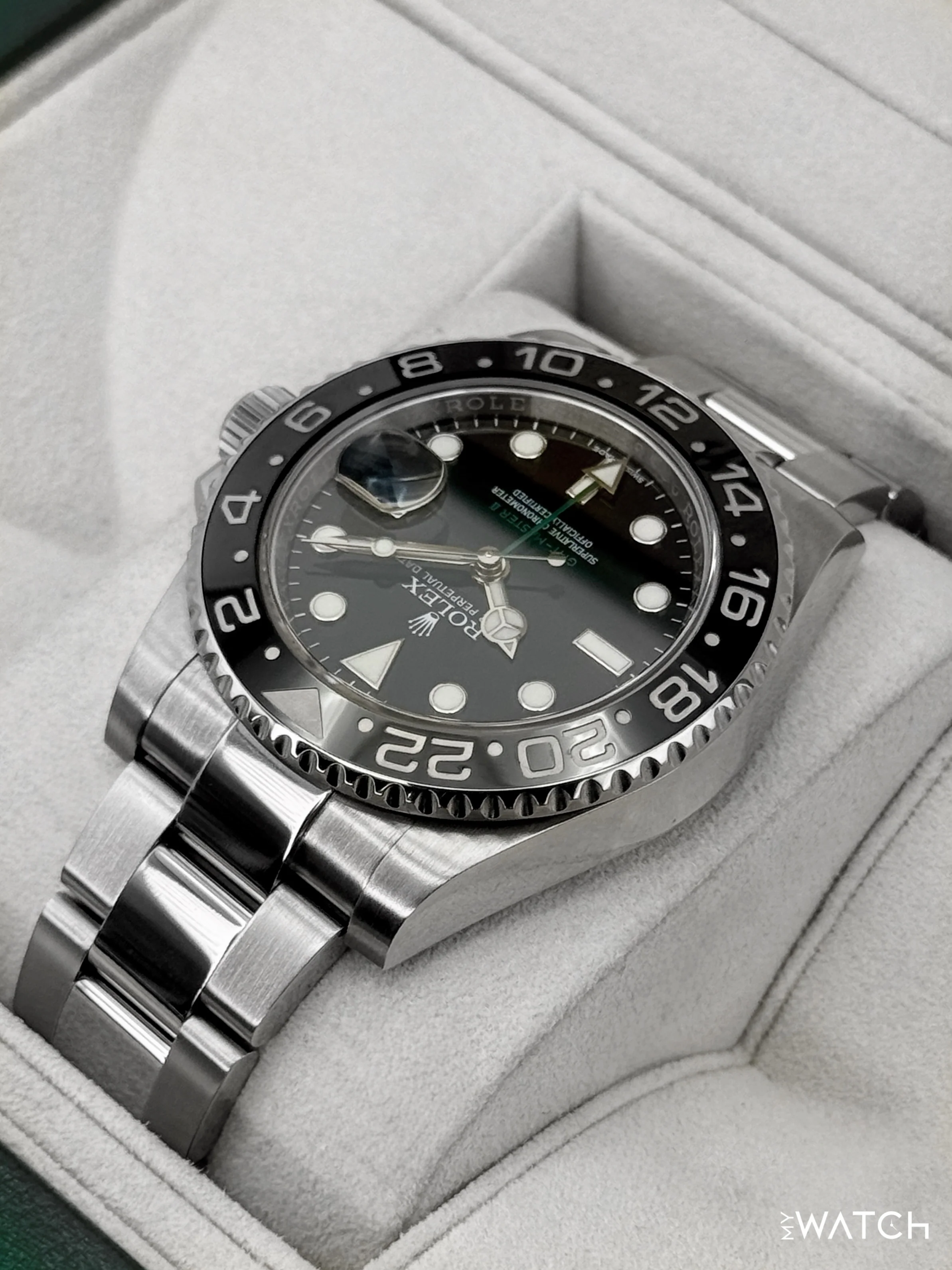 2016 Rolex GMT-Master II 40mm 116710LN Stainless Steel Black Dial - Image 7