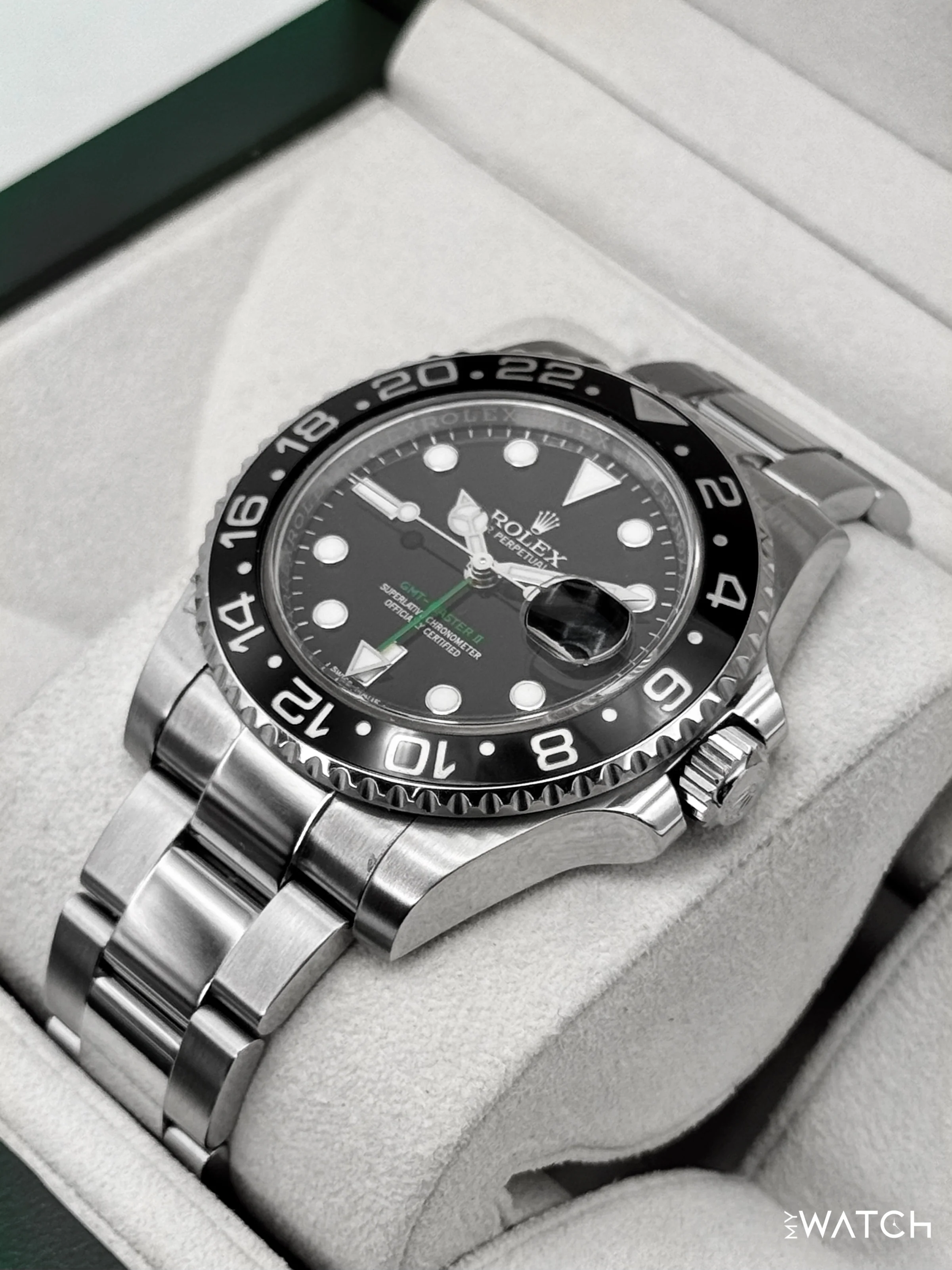 2016 Rolex GMT-Master II 40mm 116710LN Stainless Steel Black Dial - Image 5