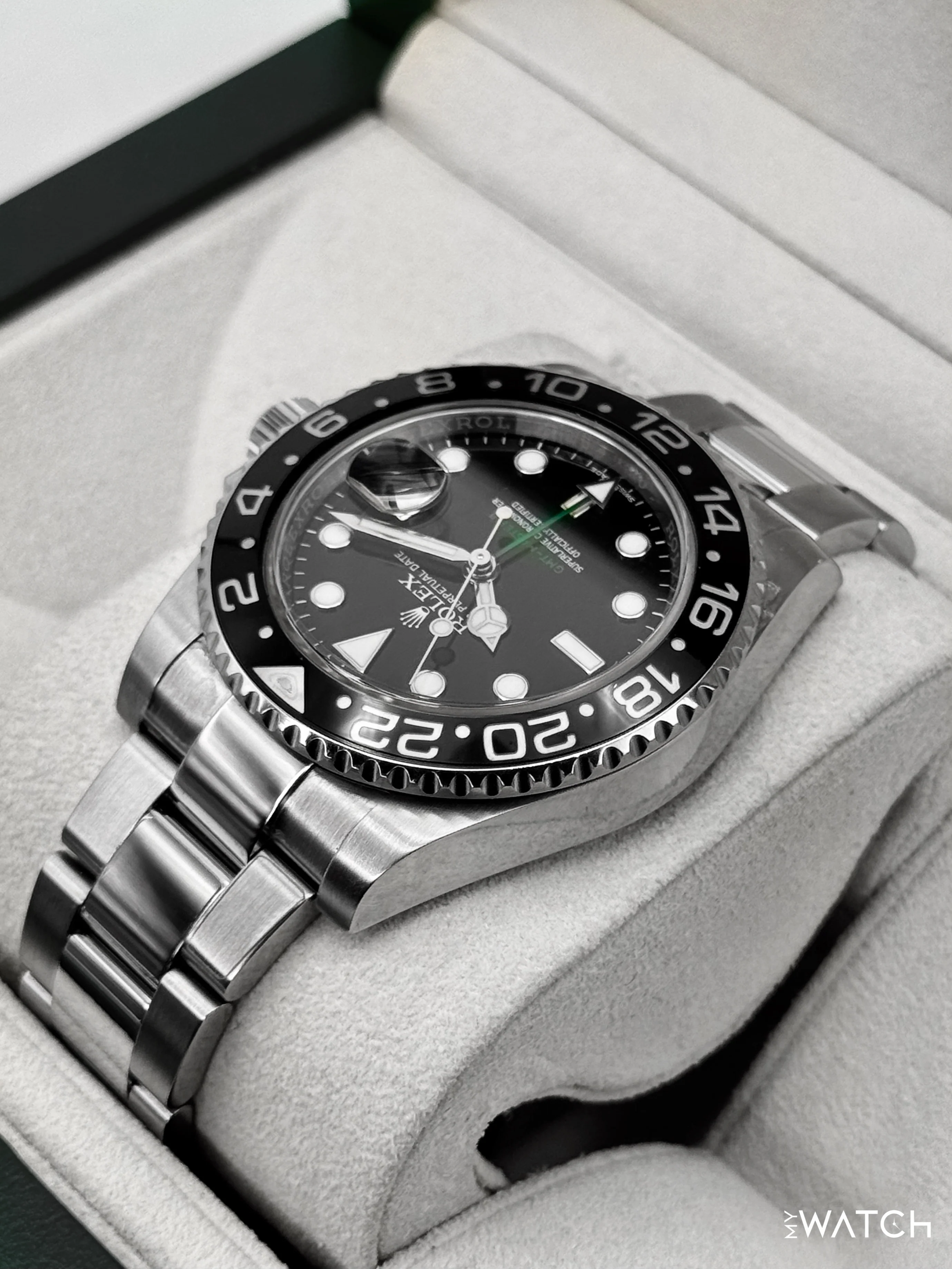 2016 Rolex GMT-Master II 40mm 116710LN Stainless Steel Black Dial - Image 7