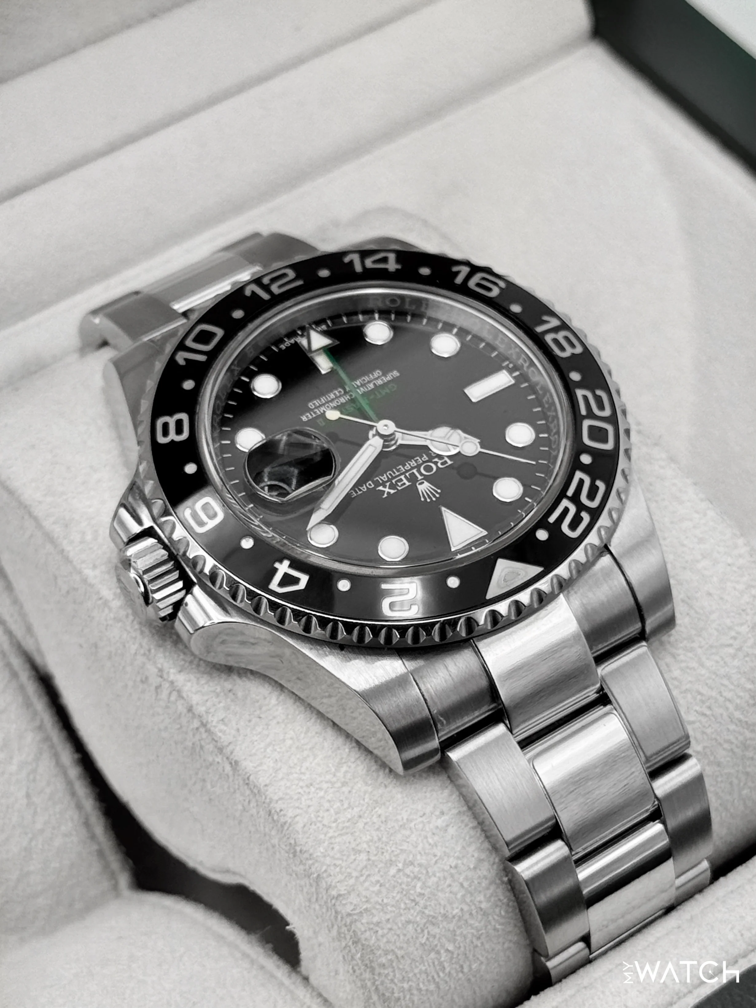 2016 Rolex GMT-Master II 40mm 116710LN Stainless Steel Black Dial - Image 8