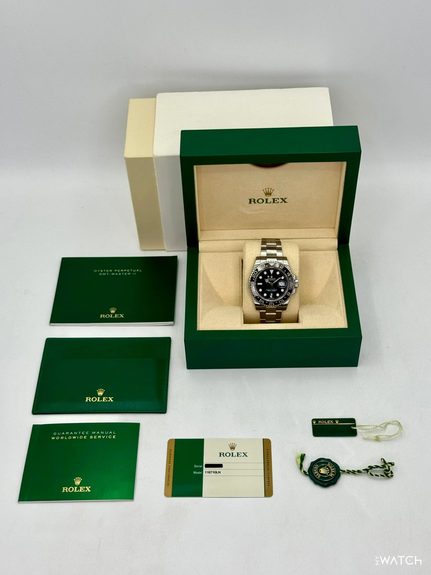2016 Rolex GMT-Master II 40mm 116710LN Stainless Steel Black Dial - Image 10