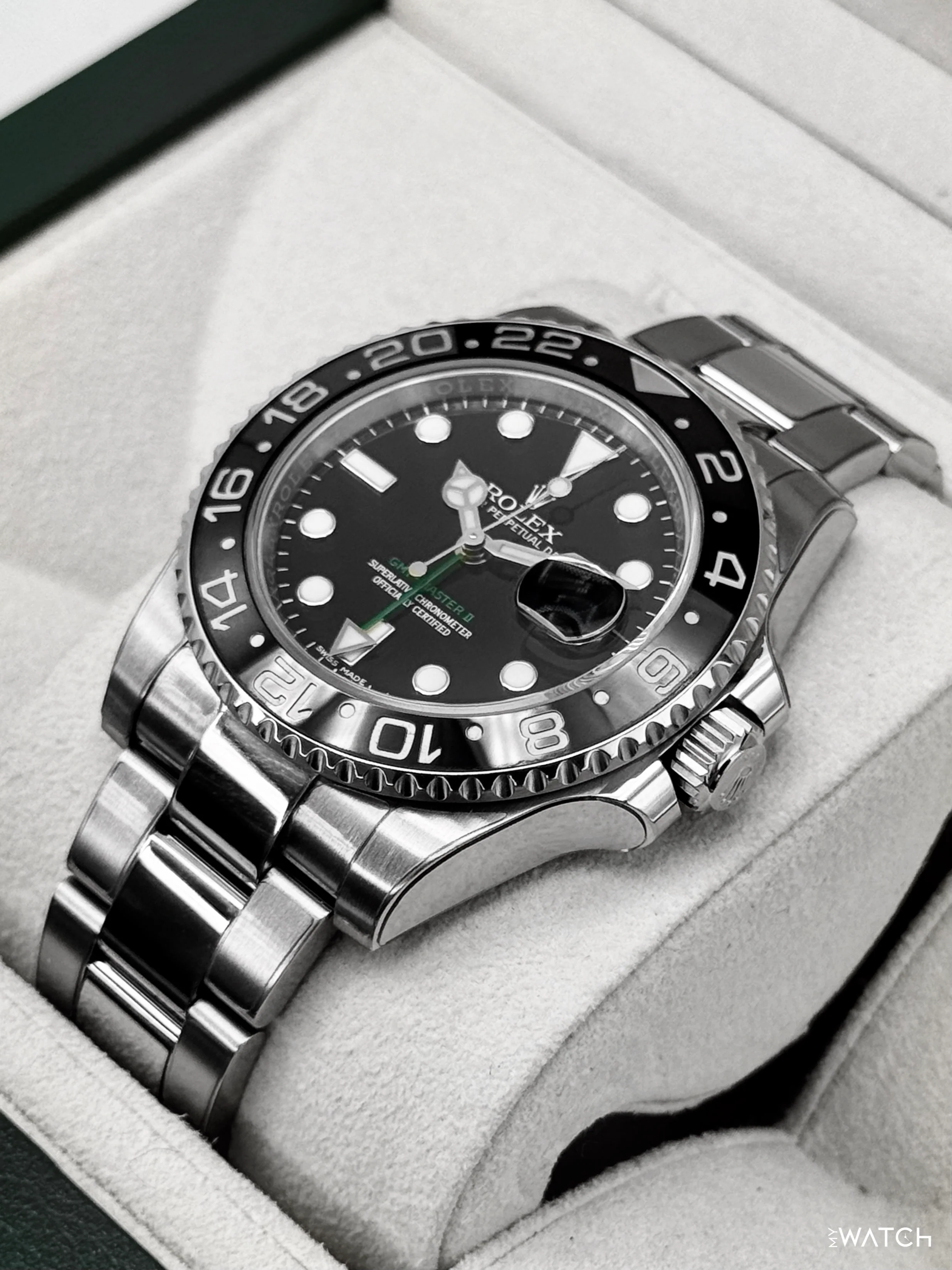 2016 Rolex GMT-Master II 40mm 116710LN Stainless Steel Black Dial - Image 5