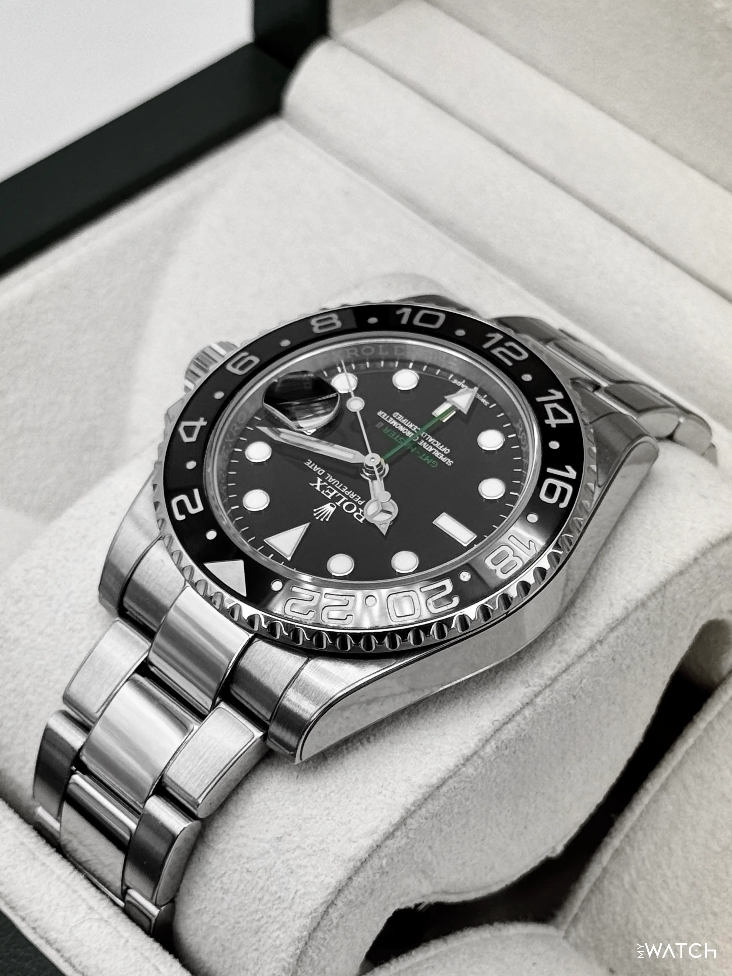 2016 Rolex GMT-Master II 40mm 116710LN Stainless Steel Black Dial - Image 7