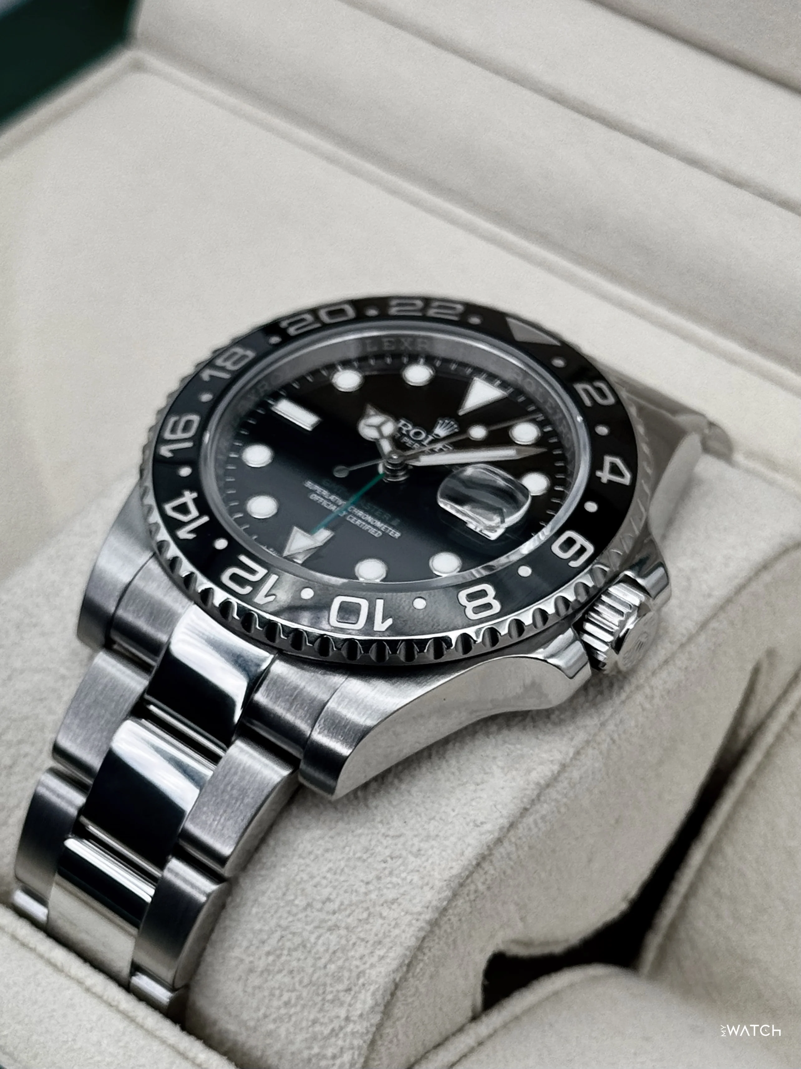 2016 Rolex GMT-Master II 40mm 116710LN Stainless Steel Black Dial - Image 5