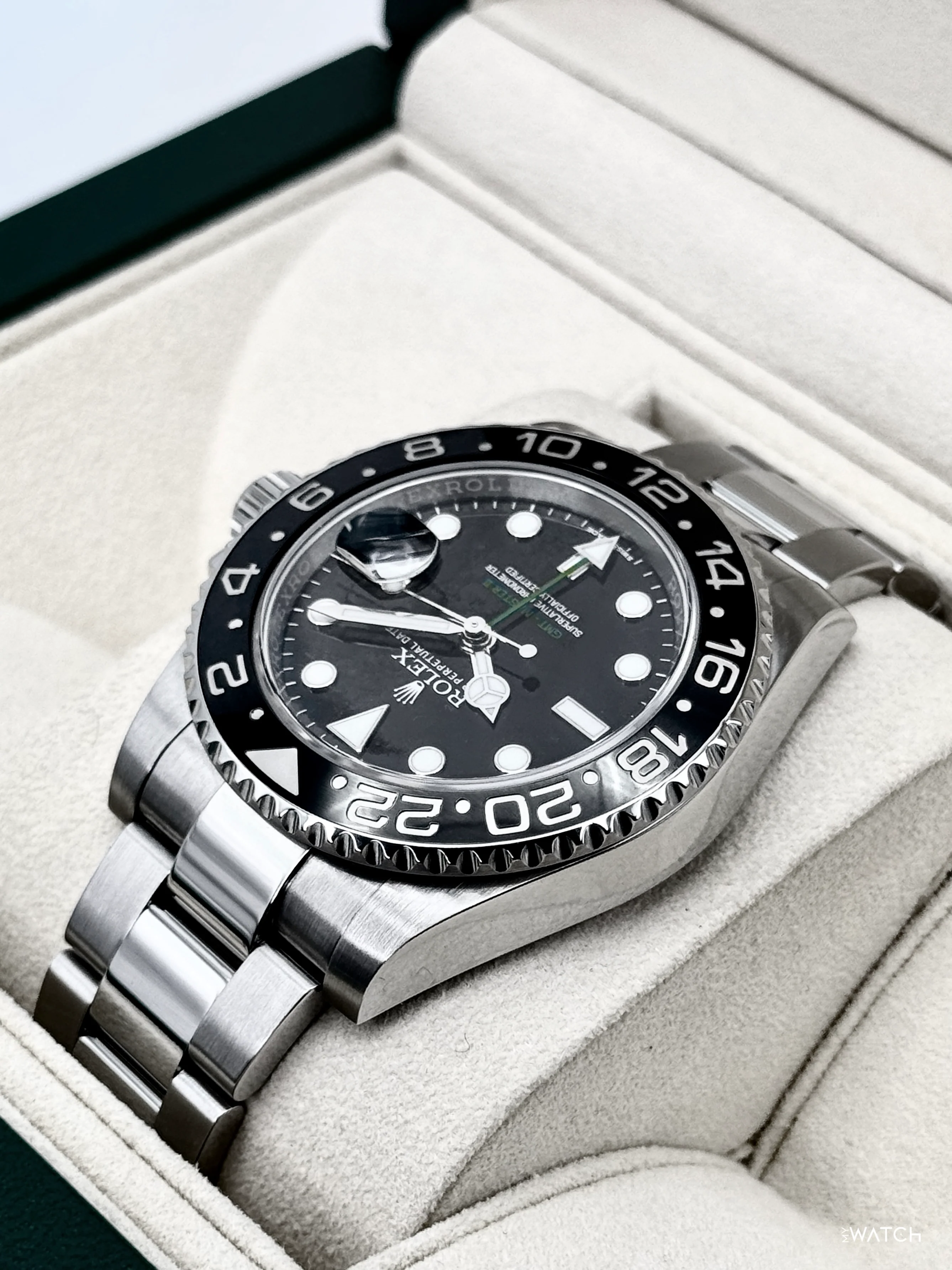 2016 Rolex GMT-Master II 40mm 116710LN Stainless Steel Black Dial - Image 7