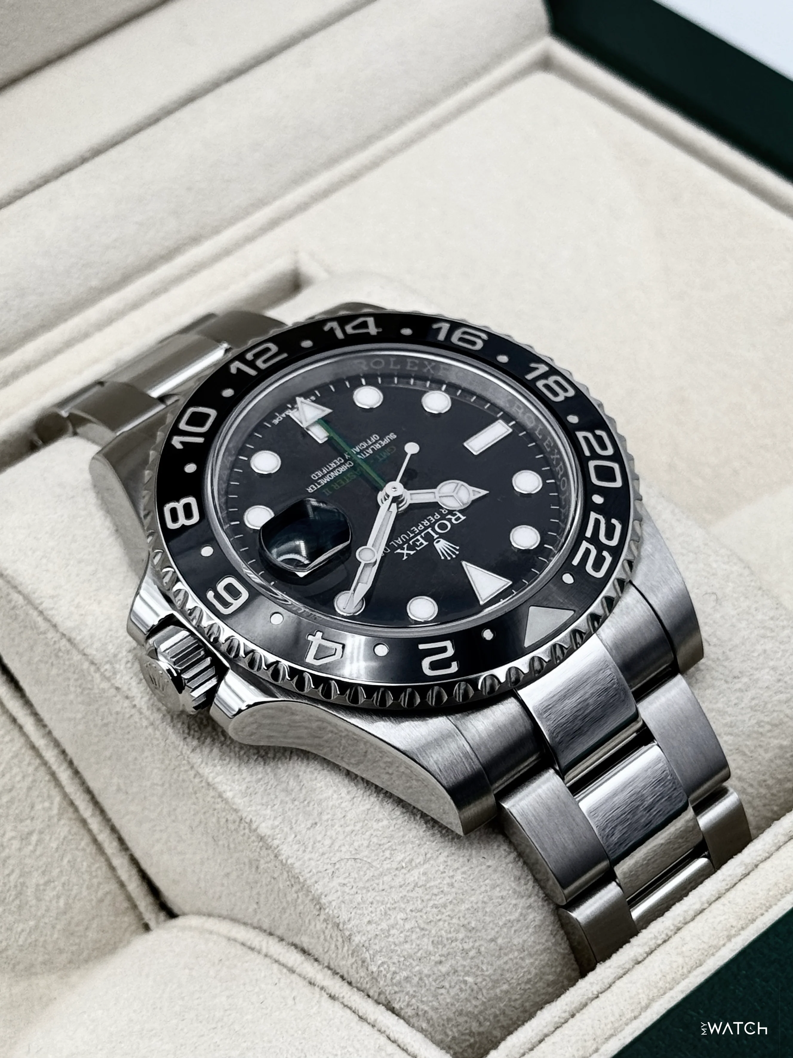 2016 Rolex GMT-Master II 40mm 116710LN Stainless Steel Black Dial - Image 8