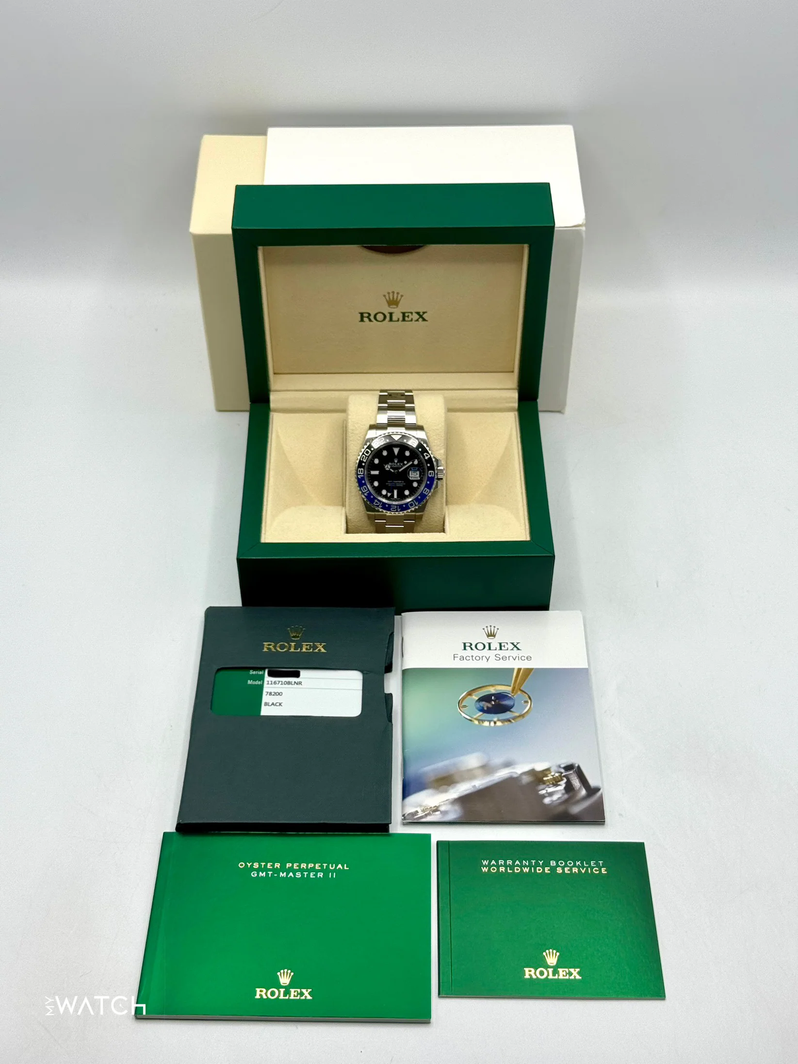 2016 Rolex GMT-Master II "Batman" 40mm 116710BLNR Oyster - Image 10