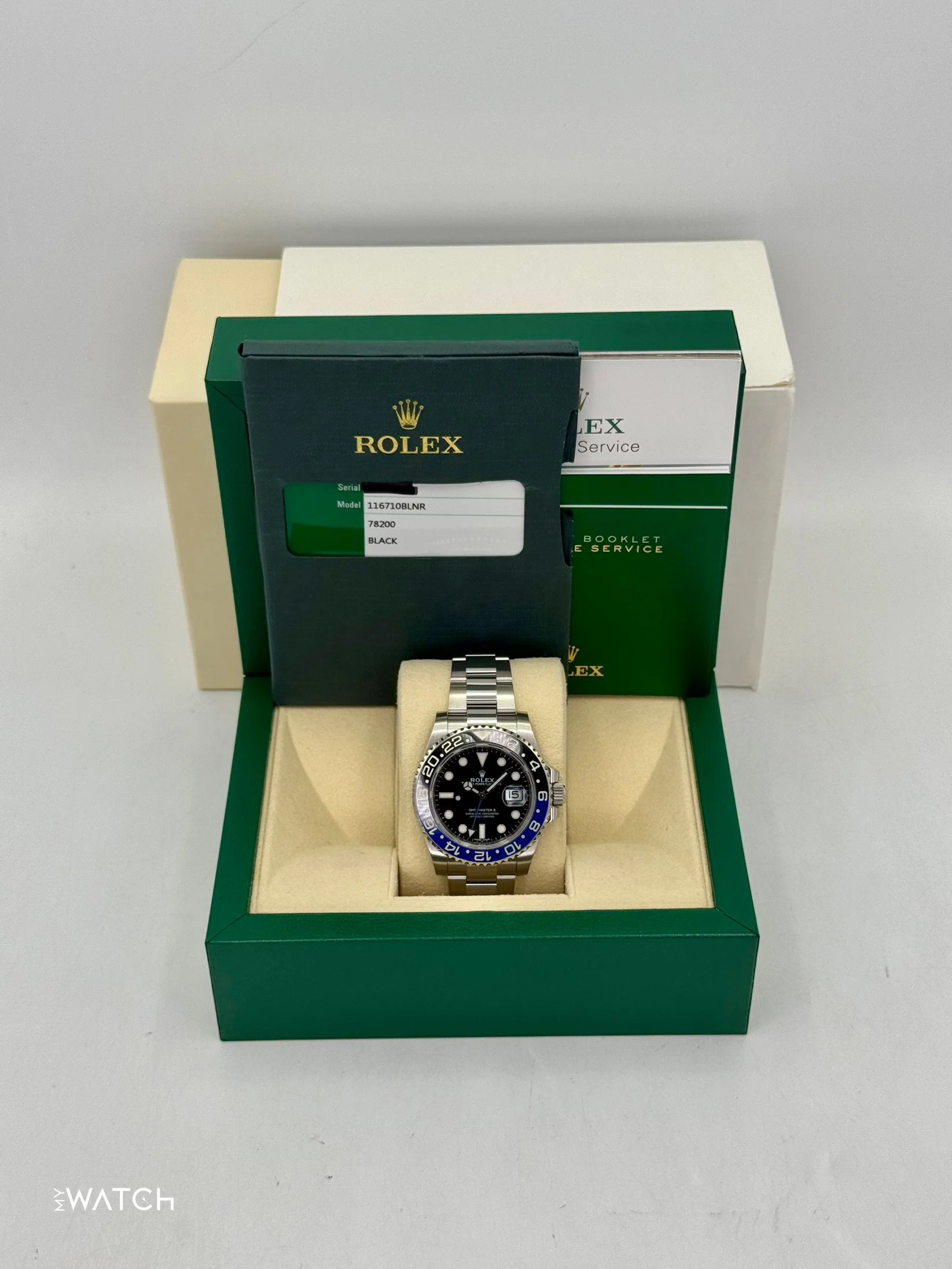 2016 Rolex GMT-Master II "Batman" 40mm 116710BLNR Oyster - Image 9