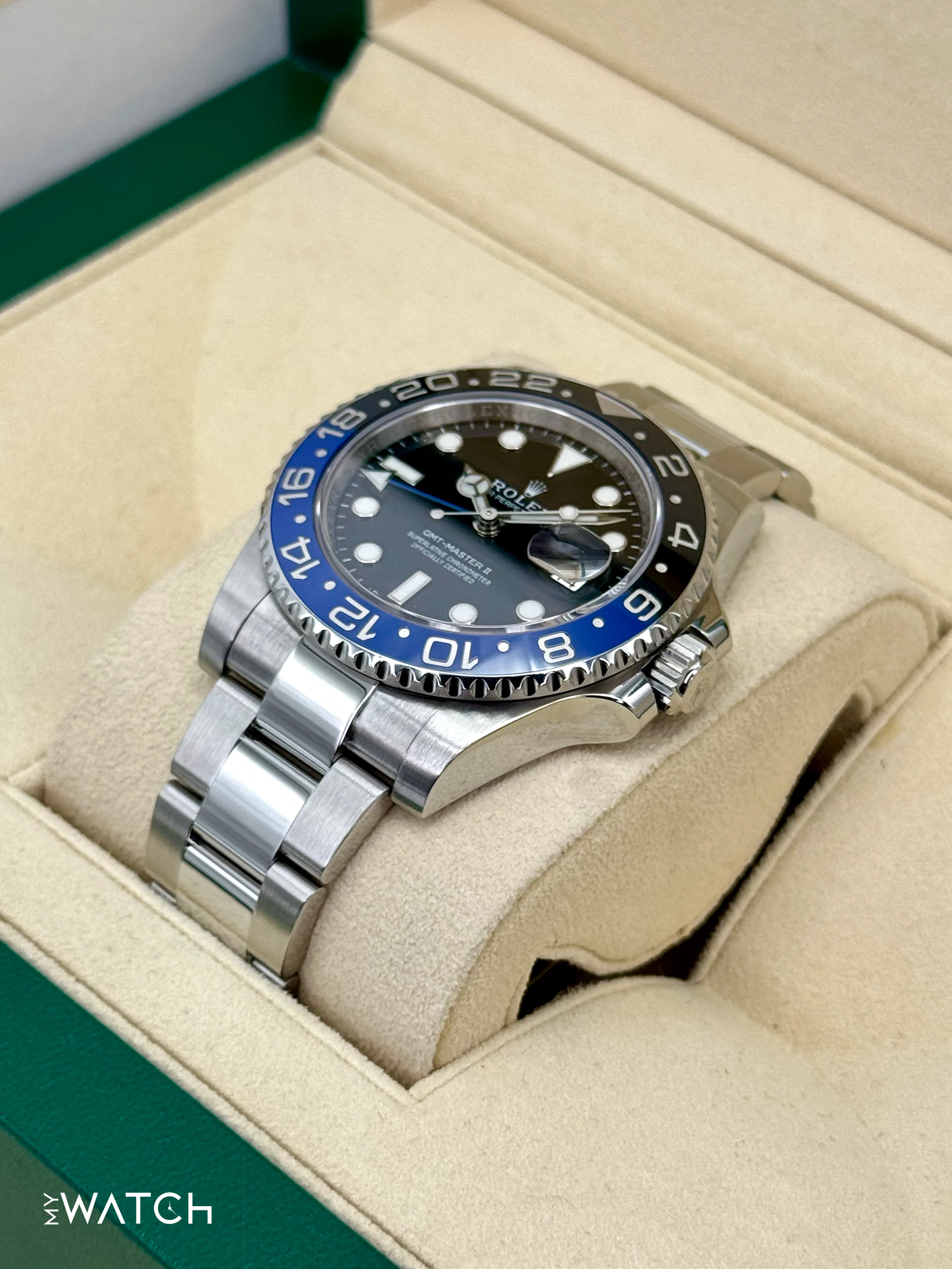 2016 Rolex GMT-Master II "Batman" 40mm 116710BLNR Oyster - Image 5