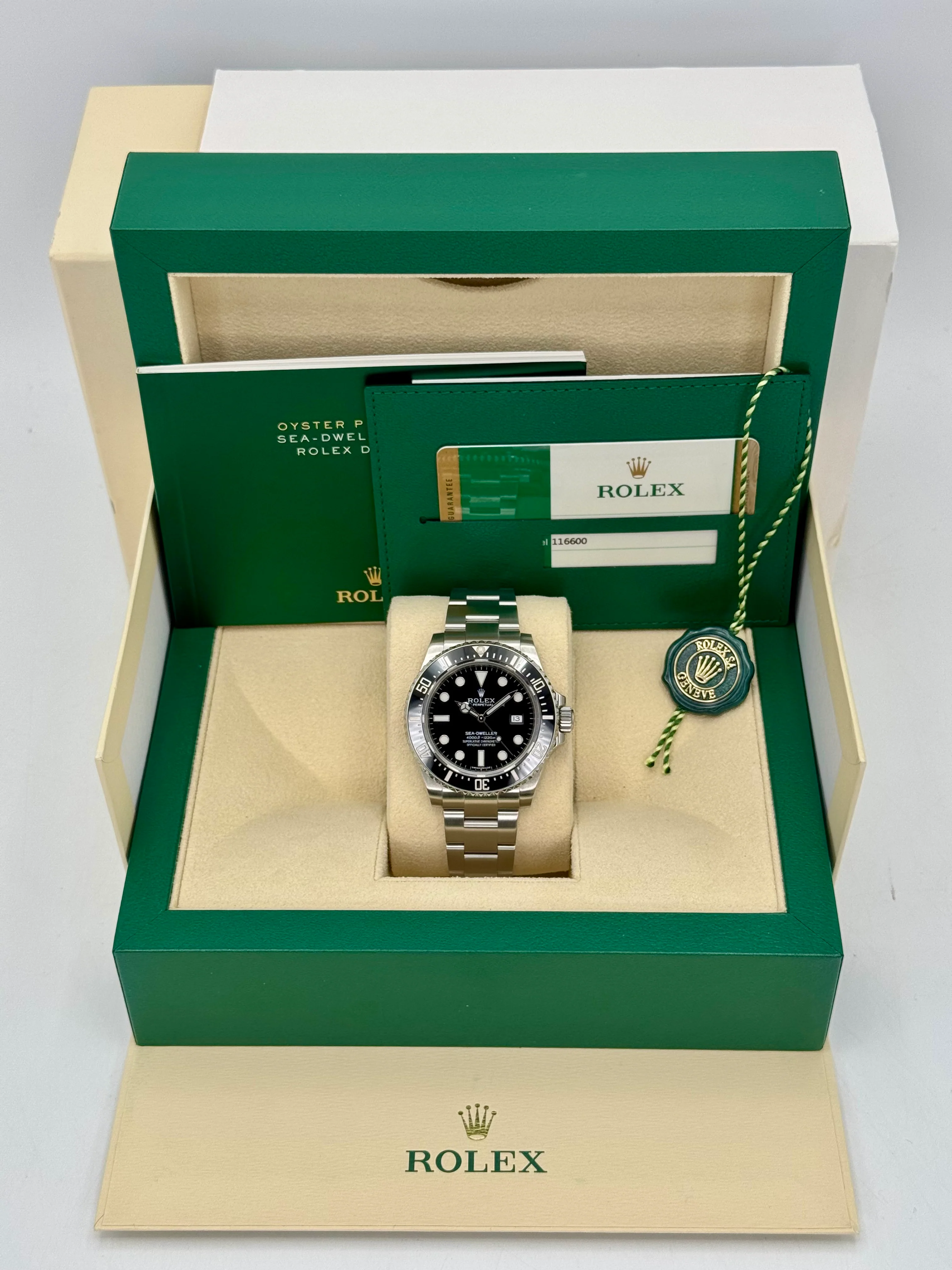 2016 Rolex Sea-Dweller 4000 "SD4K" 40mm 116600 Black Dial - Image 12