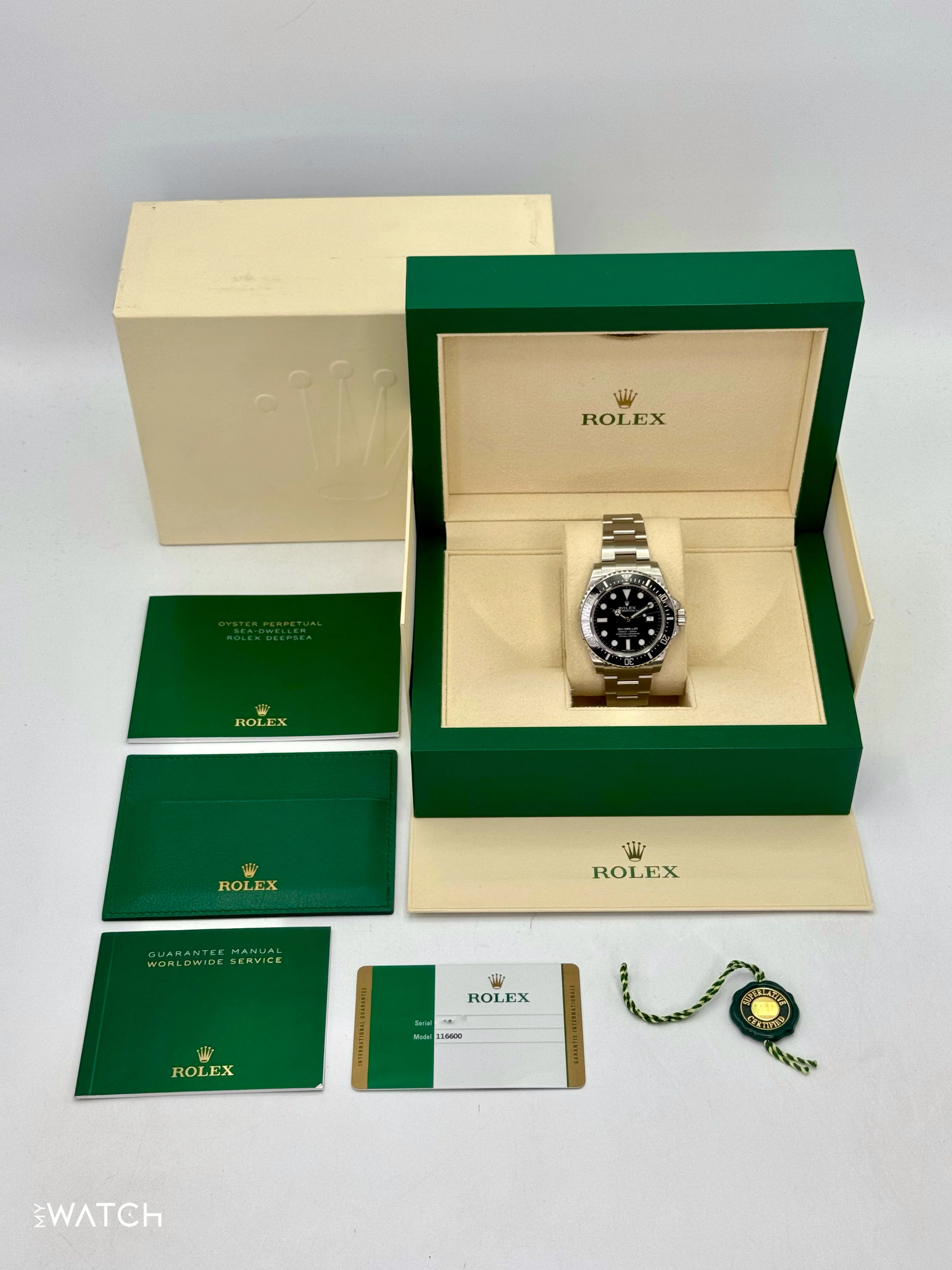 2016 Rolex Sea-Dweller 4000 "SD4K" 40mm 116600 Black Dial - Image 10