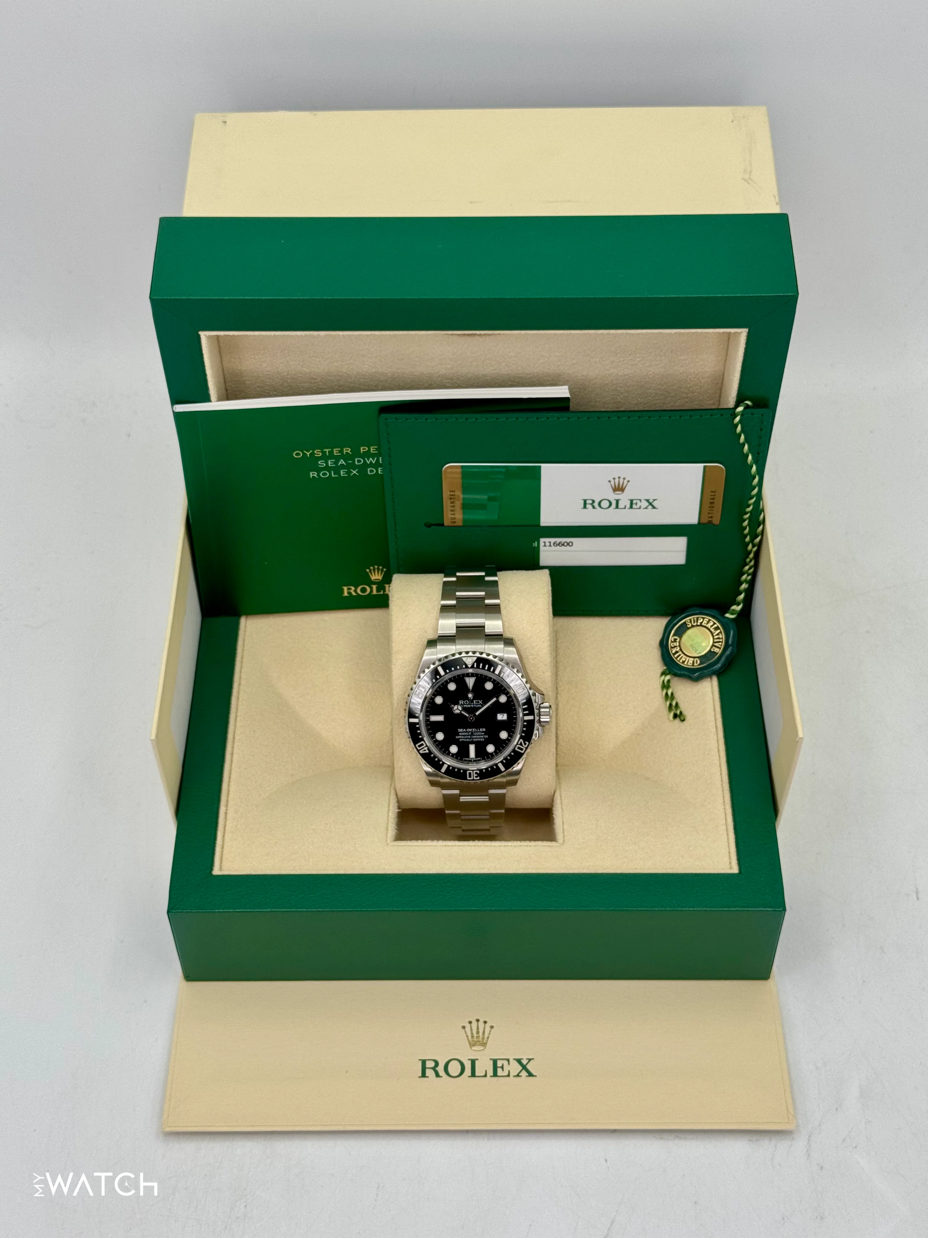 2016 Rolex Sea-Dweller 4000 "SD4K" 40mm 116600 Black Dial - Image 9