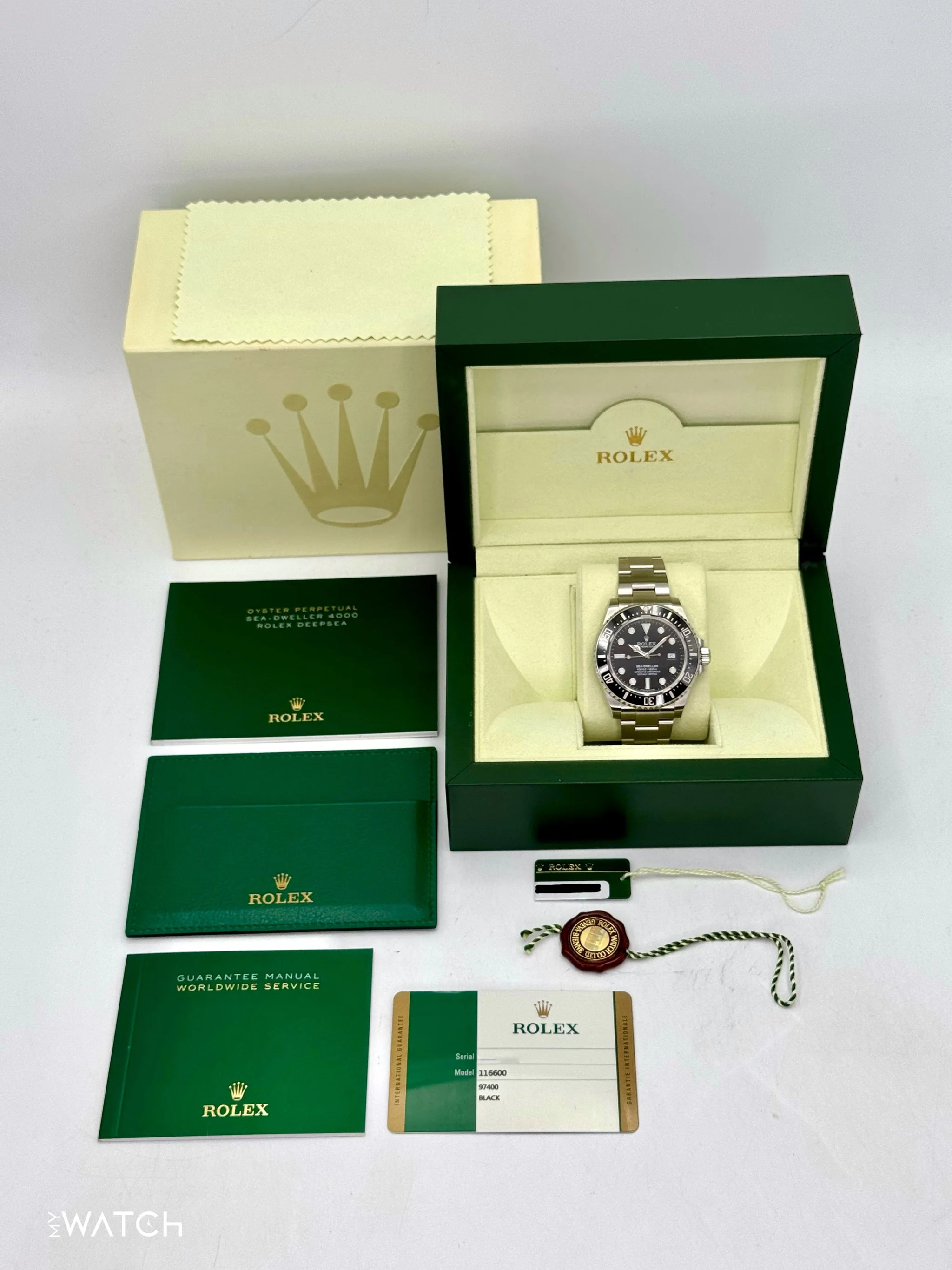 2016 Rolex Sea-Dweller 4000 "SD4K" 40mm 116600 Black Dial - Image 10