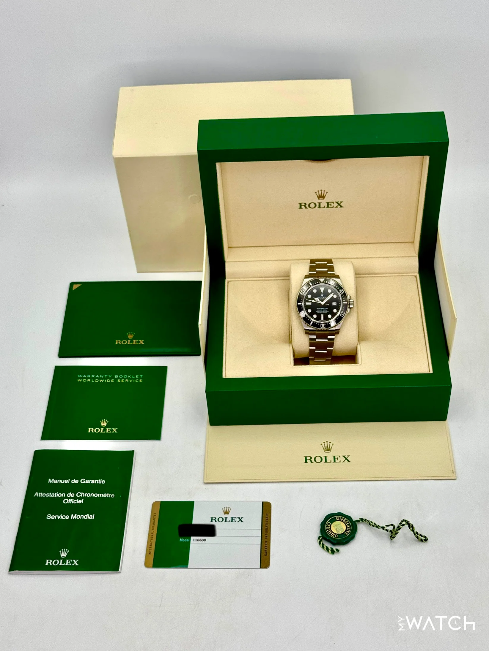 2016 Rolex Sea-Dweller 4000 "SD4K" 40mm 116600 Black Dial - Image 10