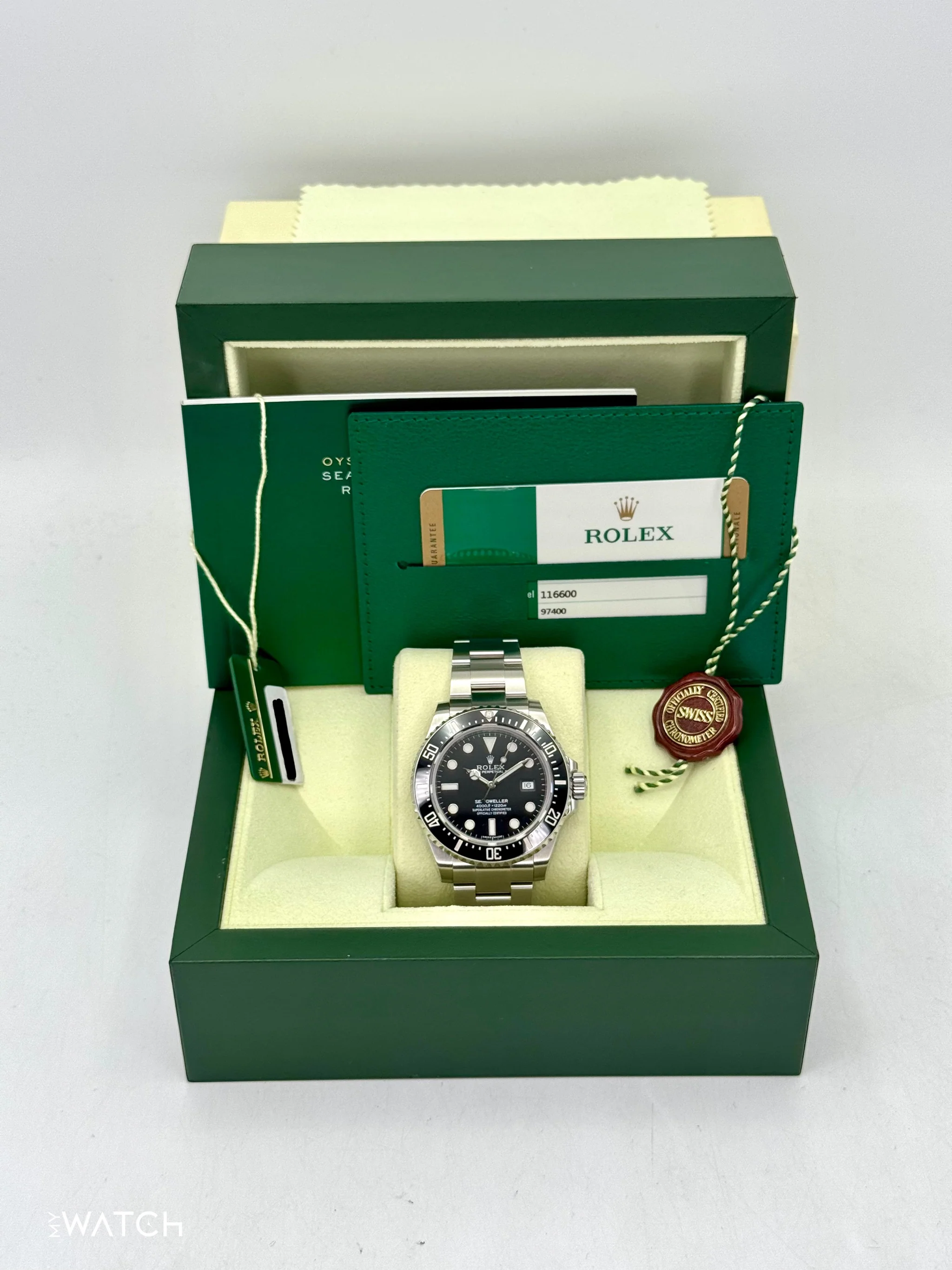 2016 Rolex Sea-Dweller 4000 "SD4K" 40mm 116600 Black Dial - Image 9
