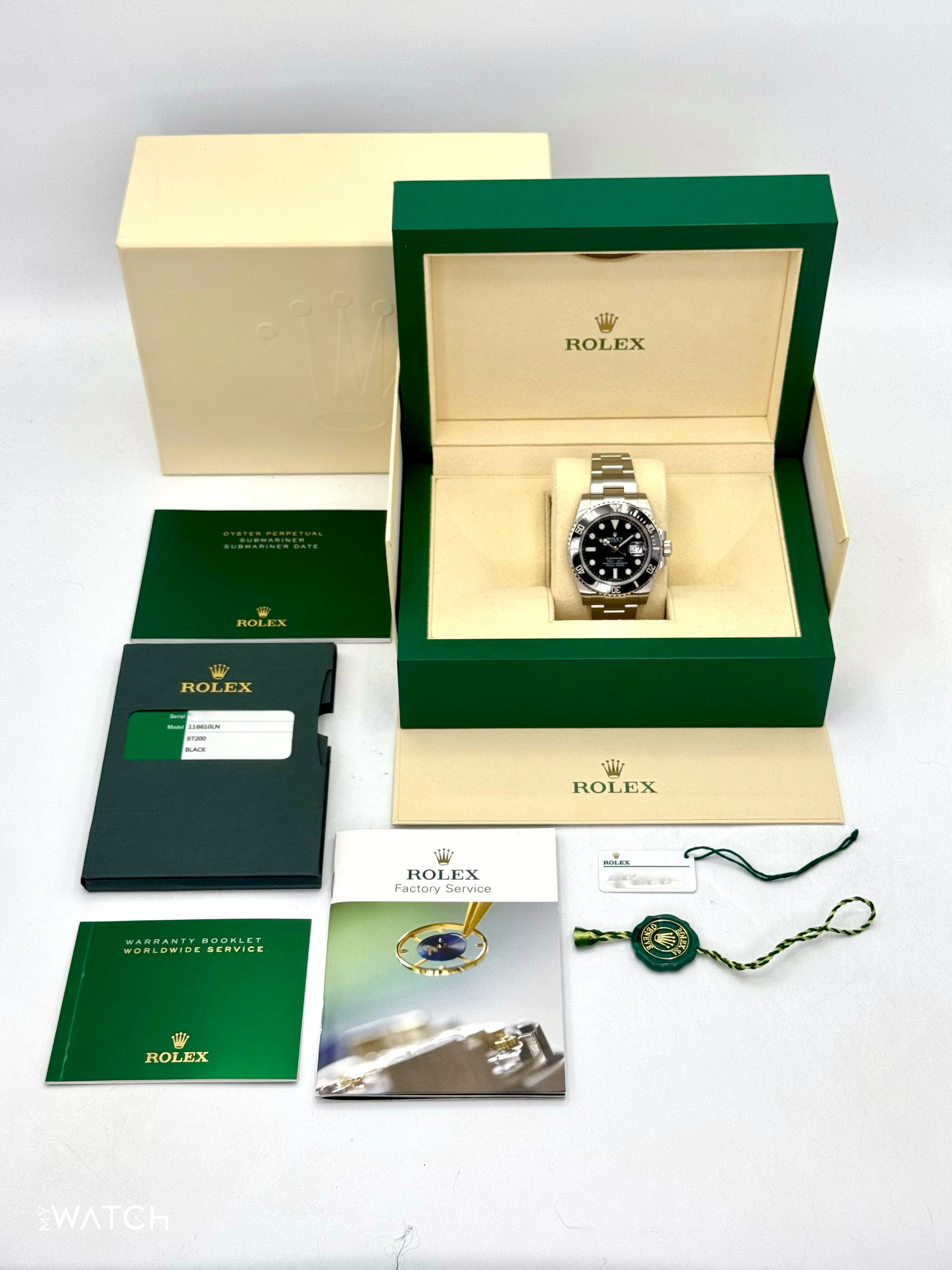2016 Rolex Submariner 40mm 116610LN Stainless Steel Black Dial - Image 10