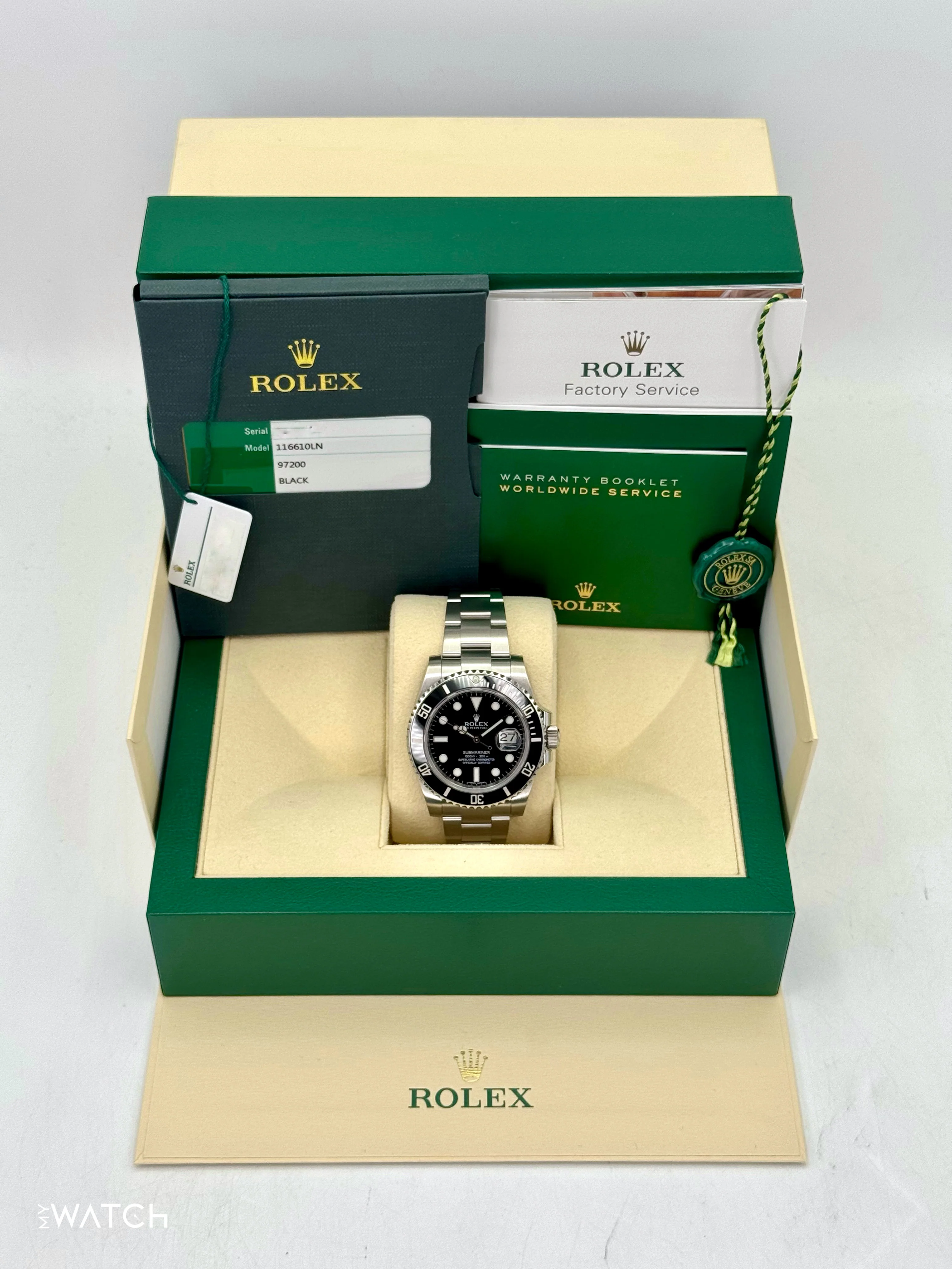 2016 Rolex Submariner 40mm 116610LN Stainless Steel Black Dial - Image 9