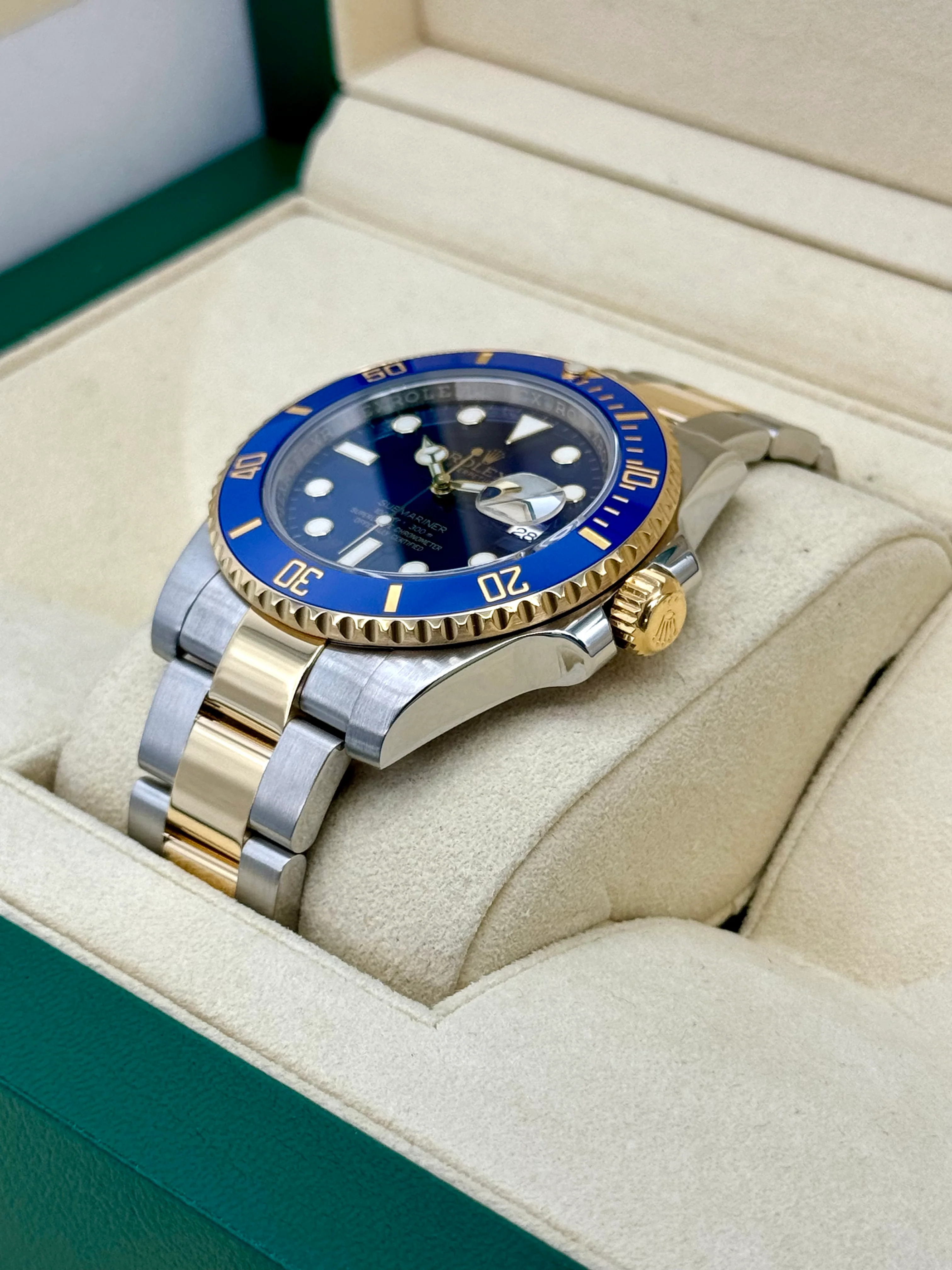2016 Rolex Submariner "Bluesy" 40mm 116613LB Two-Tone Blue Dial - Image 5