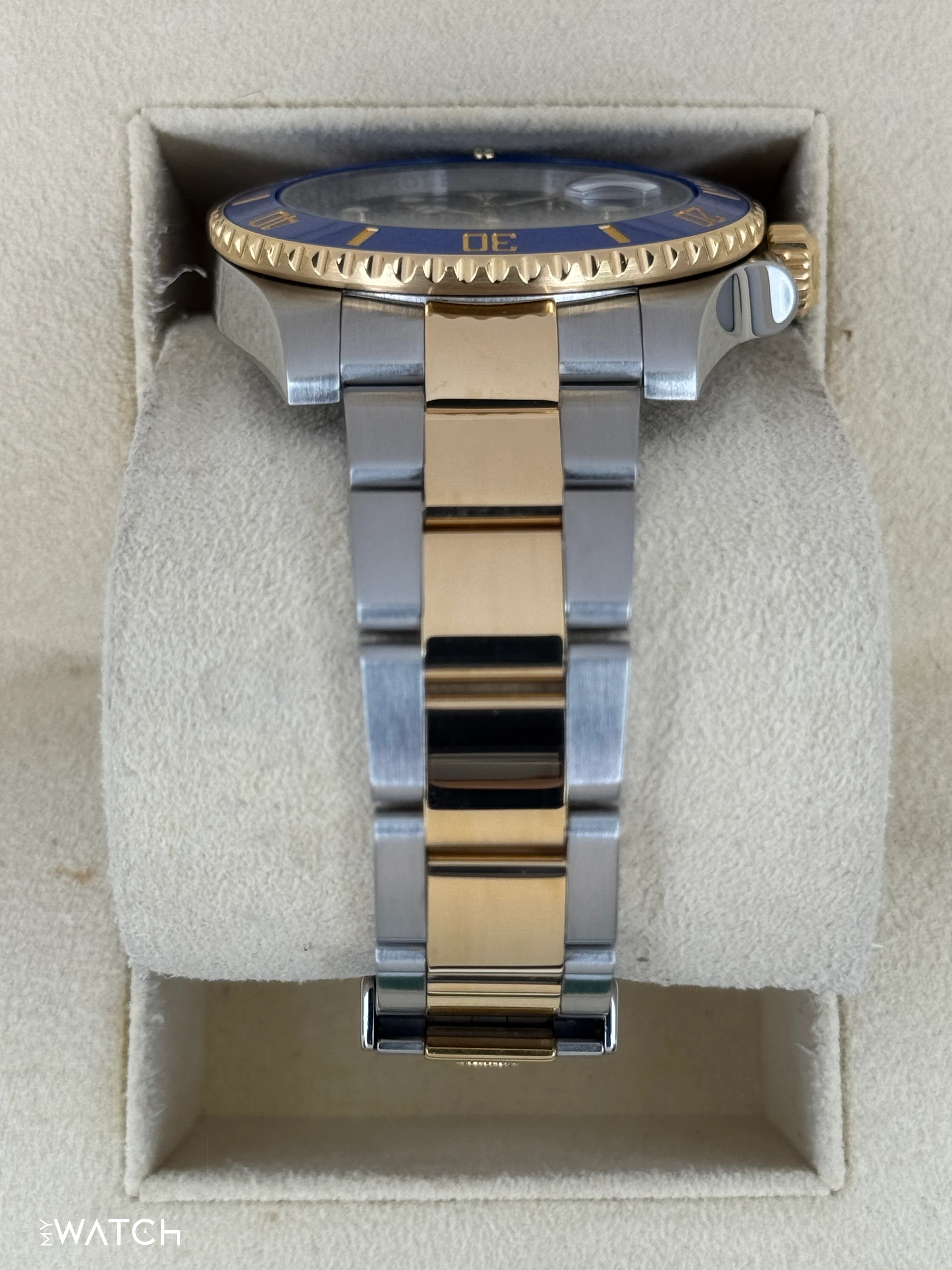 2016 Rolex Submariner "Bluesy" 40mm 116613LB Two-Tone Blue Dial - Image 3