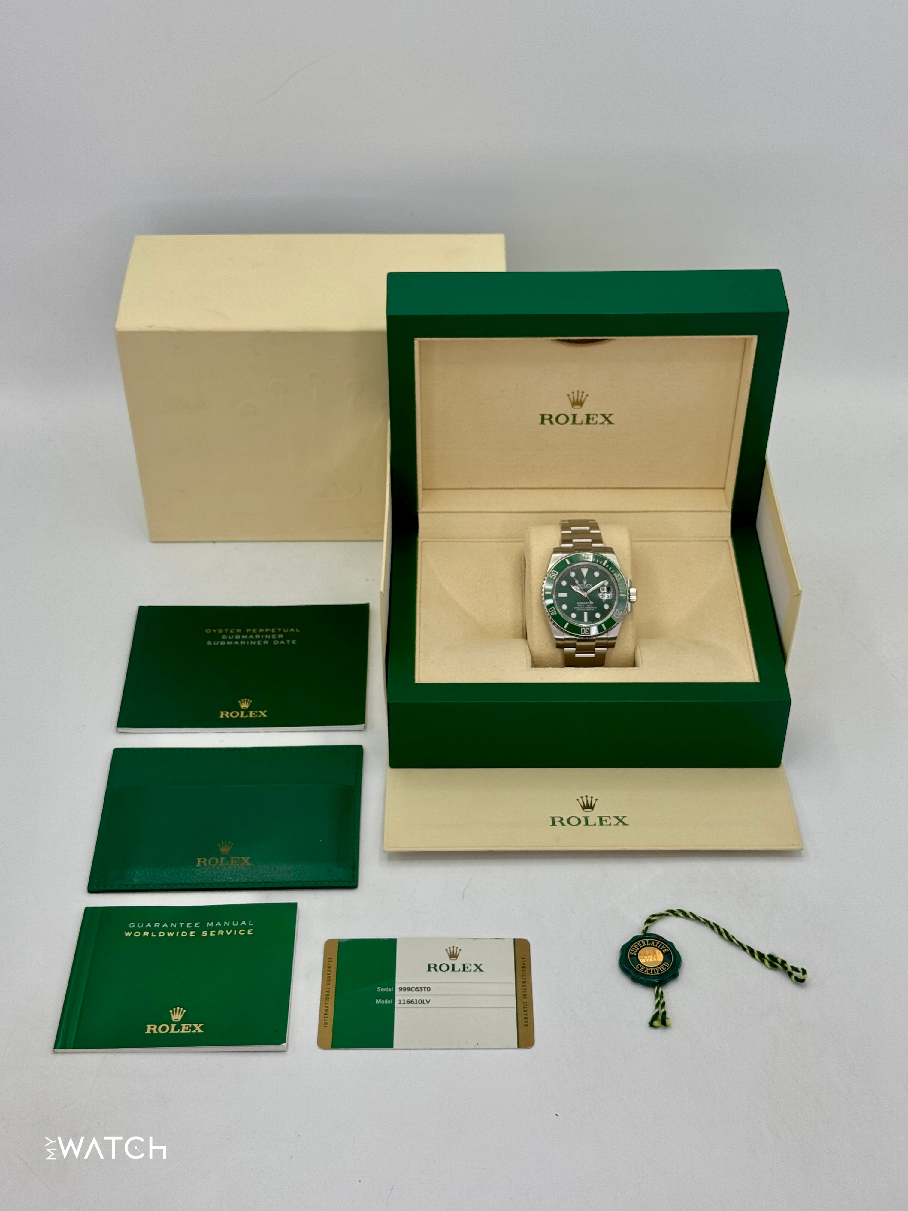 2016 Rolex Submariner “Hulk” 40mm 116610LV Green Dial - Image 10
