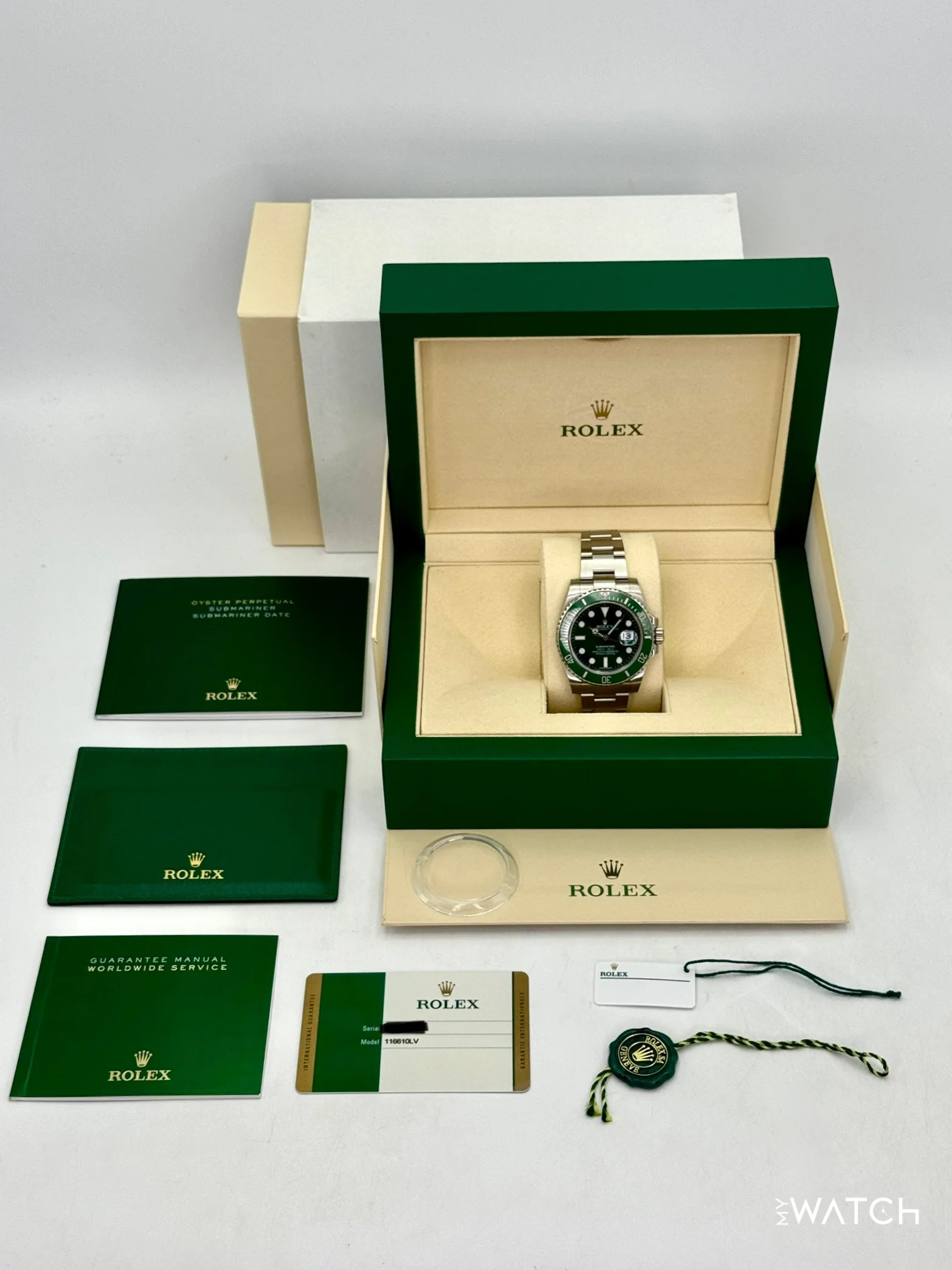 2016 Rolex Submariner “Hulk” 40mm 116610LV Green Dial - Image 10