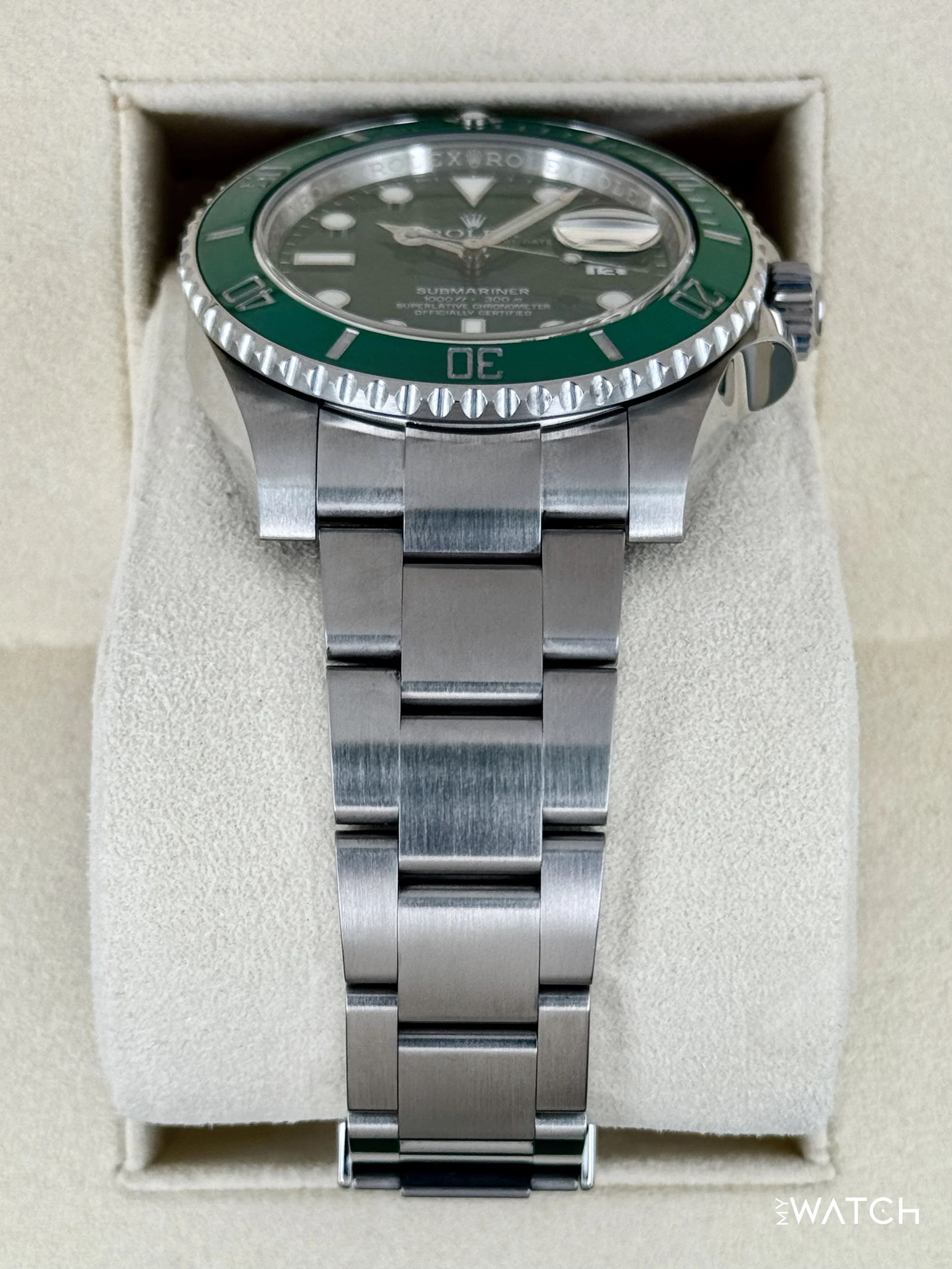 2016 Rolex Submariner “Hulk” 40mm 116610LV Green Dial - Image 3