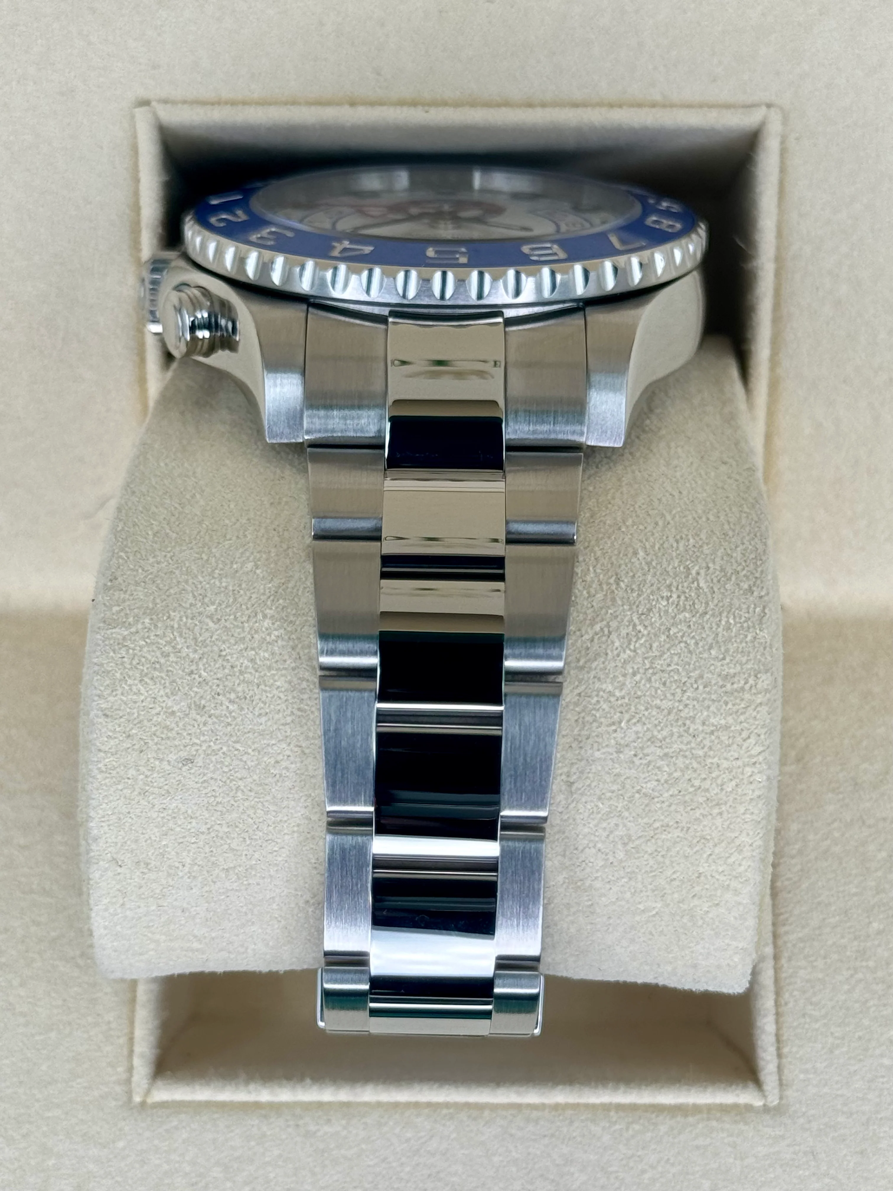 2016 Rolex Yacht-Master II 44mm 116680 Stainless Steel White Dial - Image 4