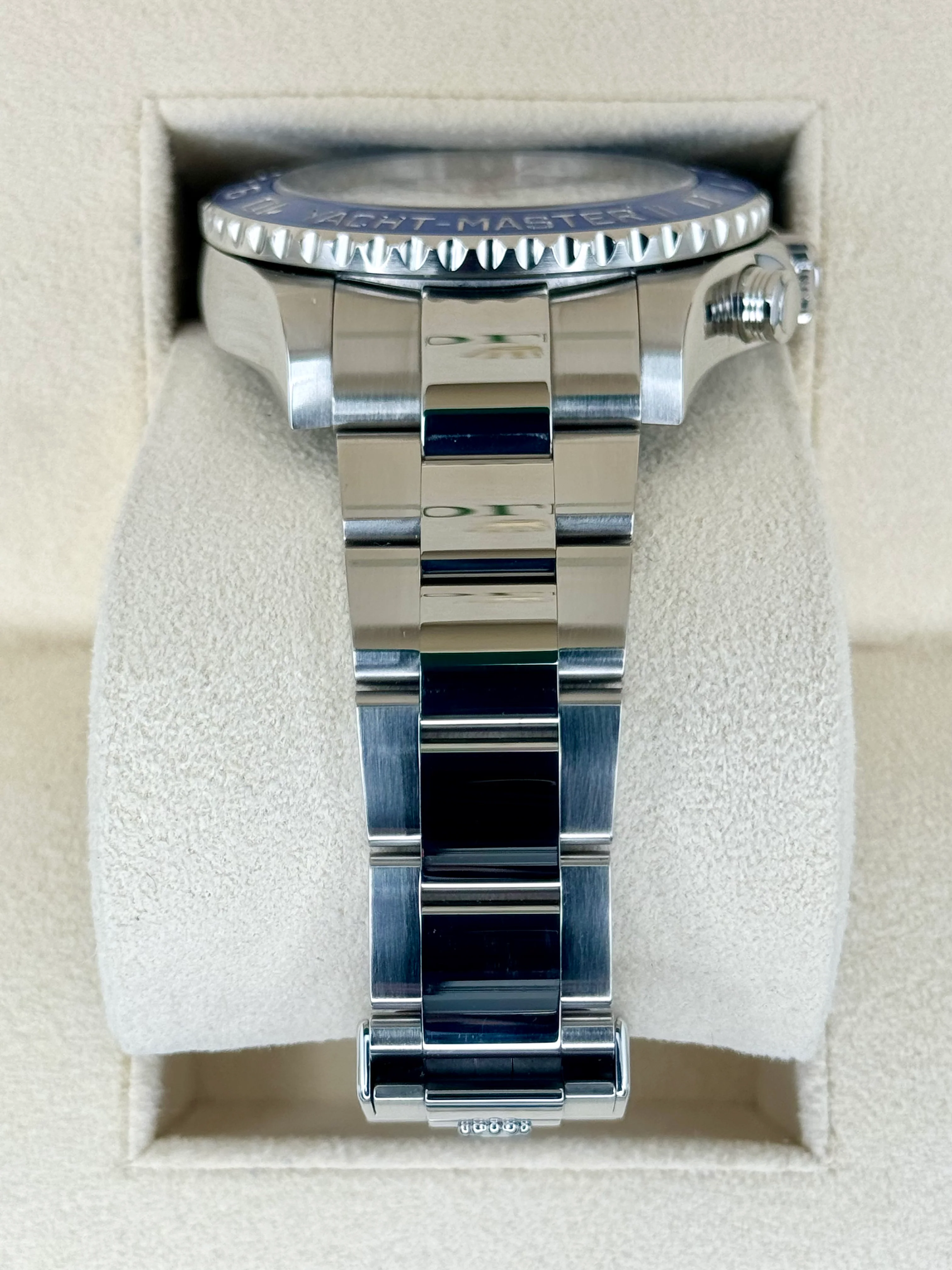 2016 Rolex Yacht-Master II 44mm 116680 Stainless Steel White Dial - Image 3