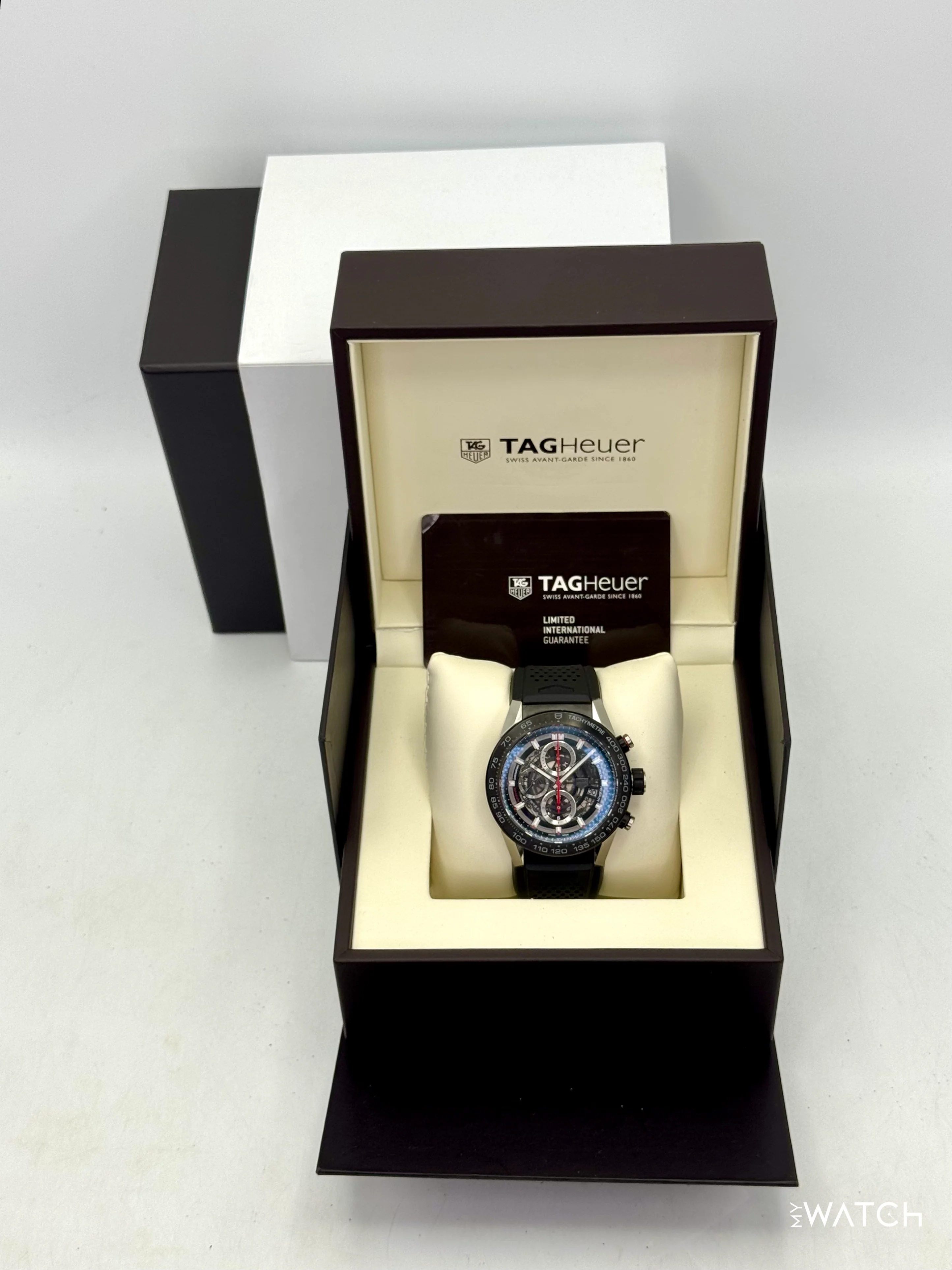 2016 TAG Heuer Calibre Heuer 01 Chronograph 45mm CAR2A1Z Skeletonized Dial - Image 10