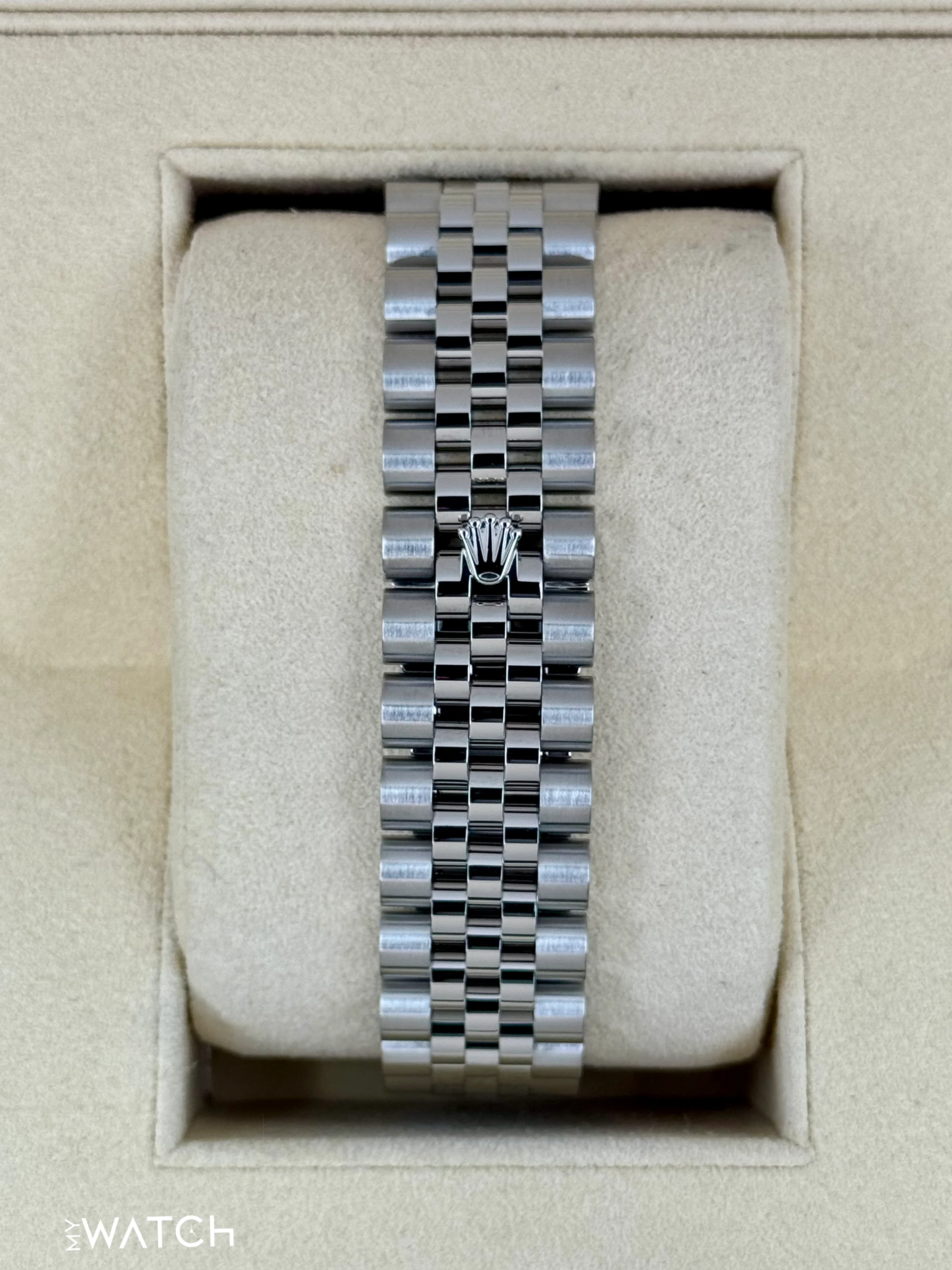 2017 Rolex Datejust 36mm 116234 Stainless Steel Jubilee Silver Diamond Dial - Image 2