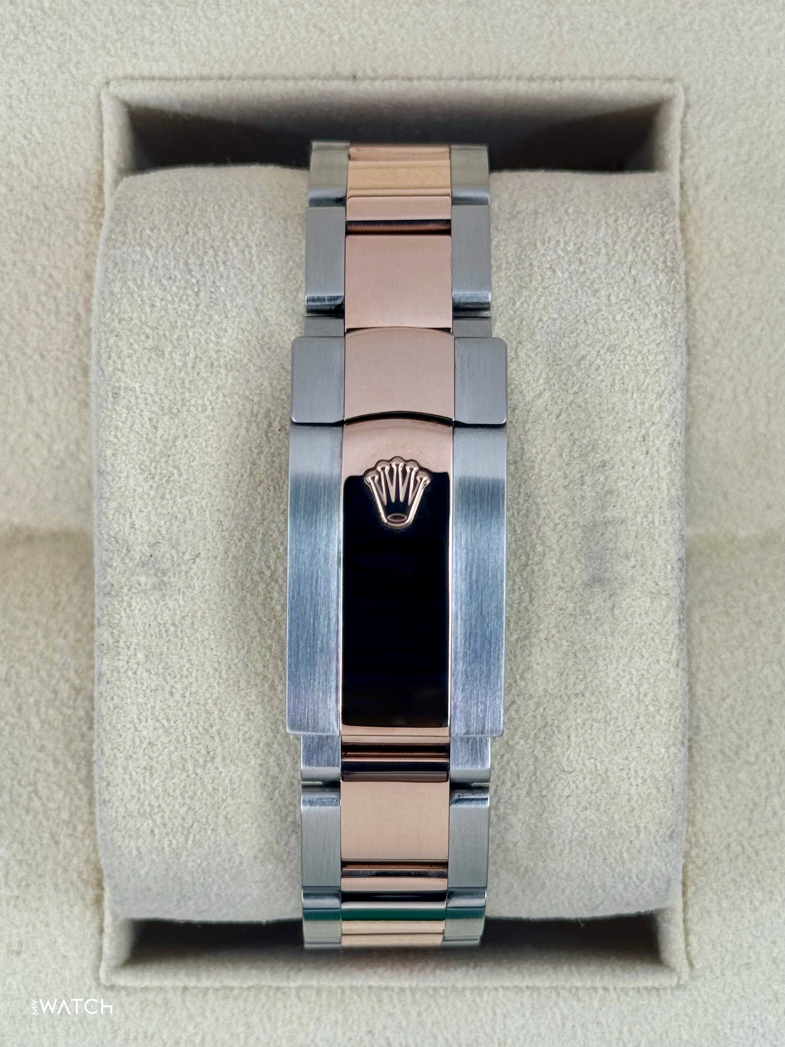2017 Rolex Datejust 41mm 126331 Two-Tone Rose Gold Chocolate Dial - Image 2