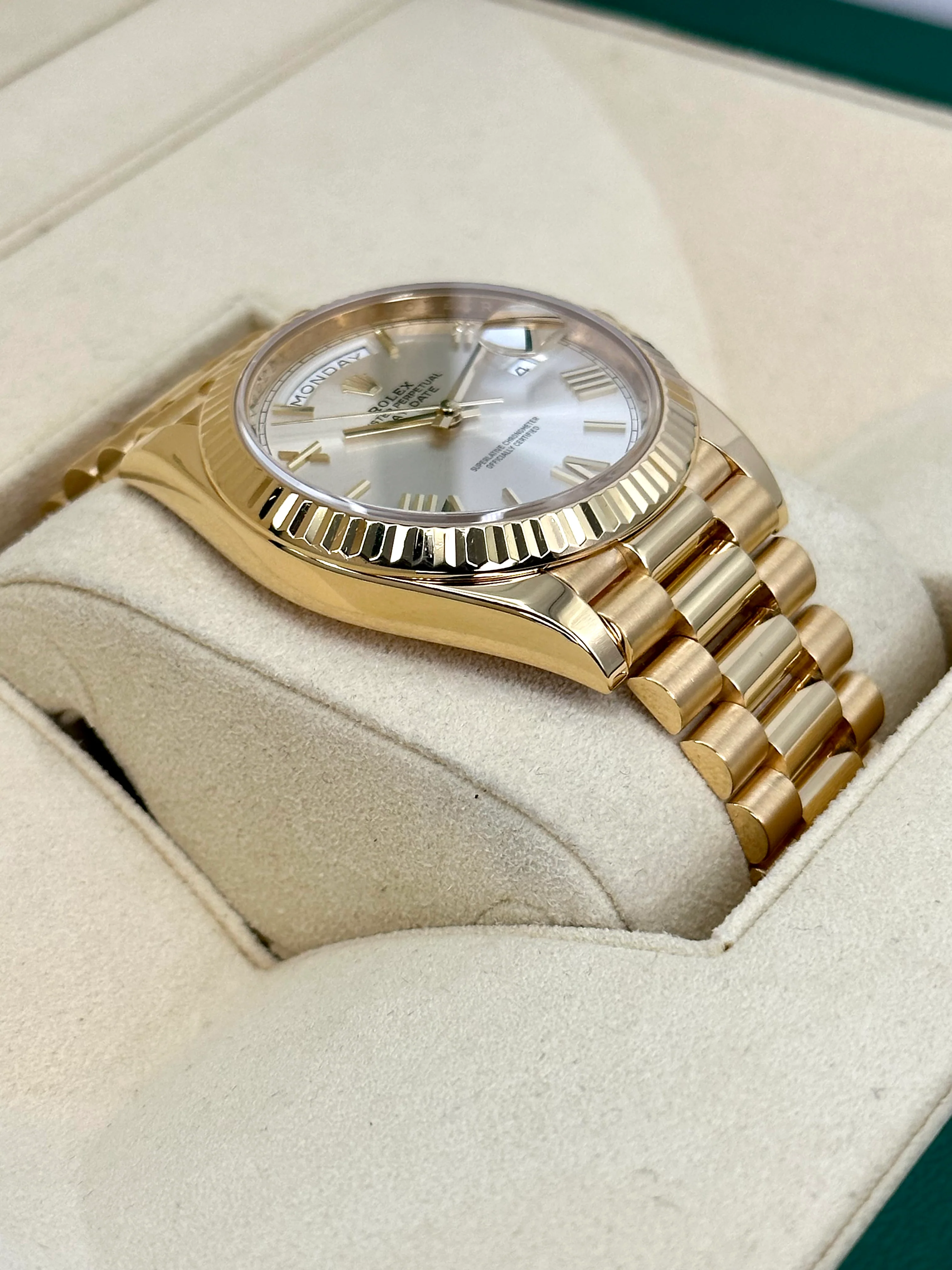 2017 Rolex Day-Date 40mm 228238 Presidential Sundust Dial - Image 6