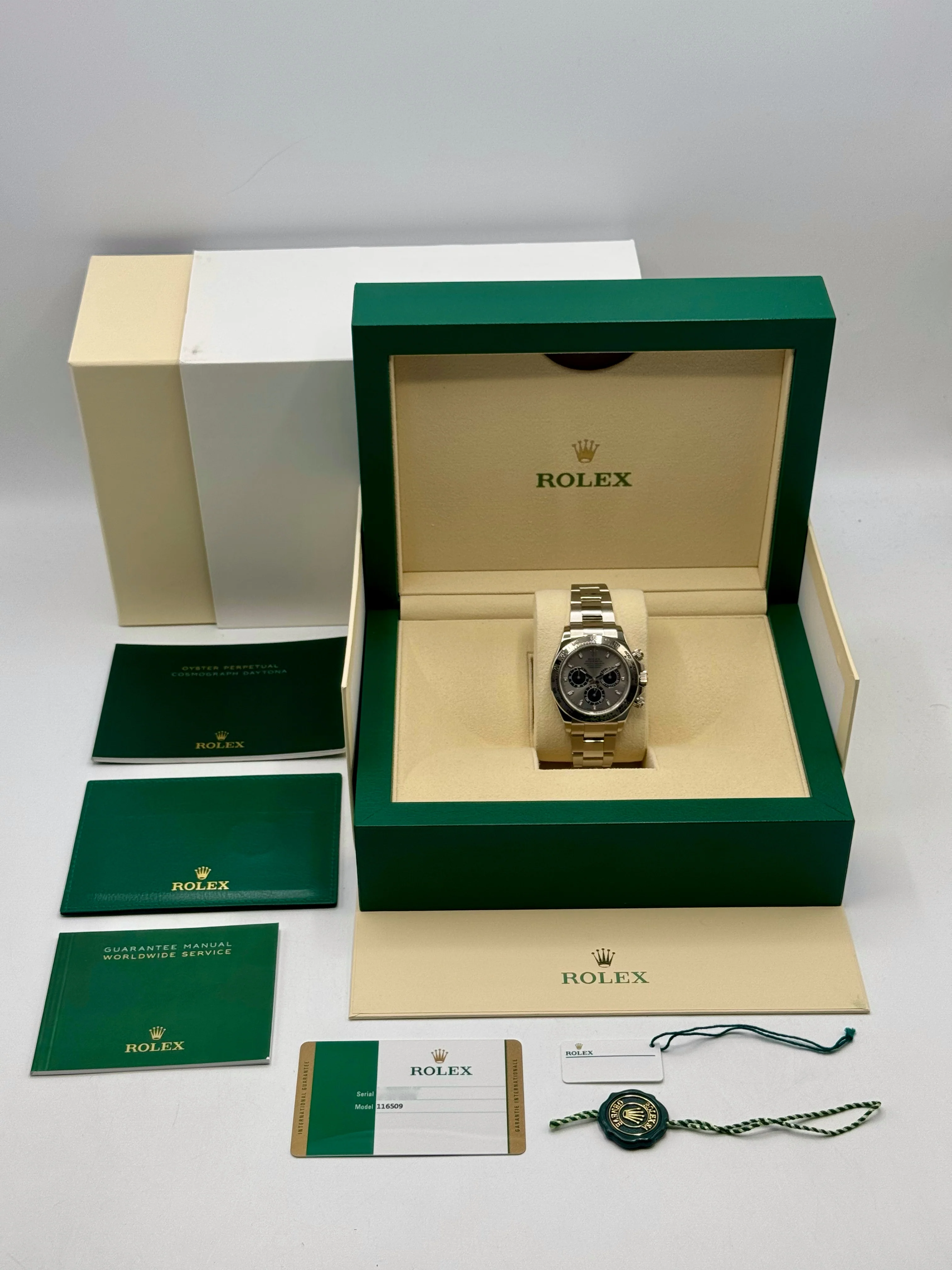 2017 Rolex Daytona "Ghost" 40mm 116509 White Gold Silver Dial - Image 10