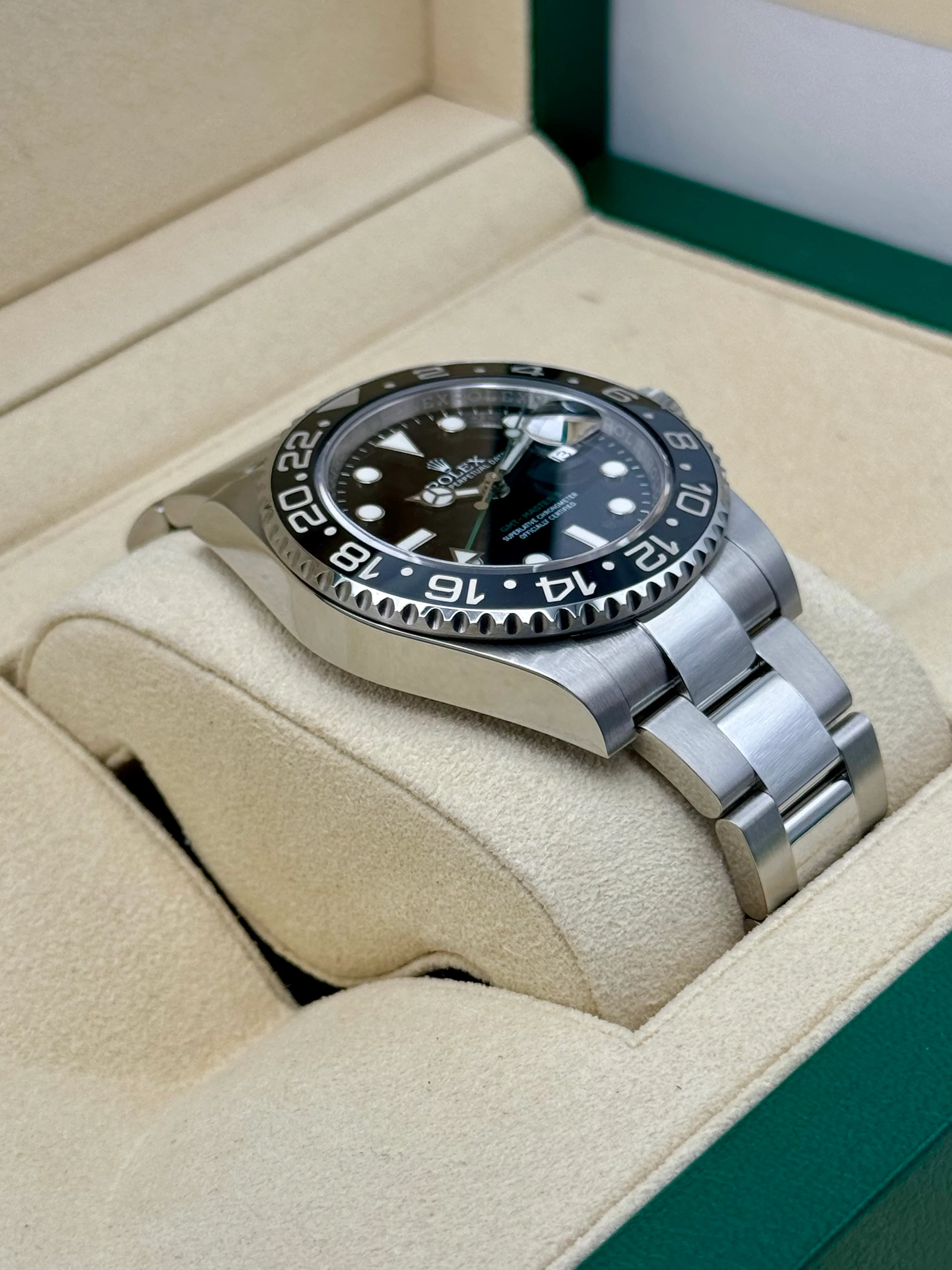 2017 Rolex GMT-Master II 40mm 116710LN Stainless Steel Black Dial - Image 6
