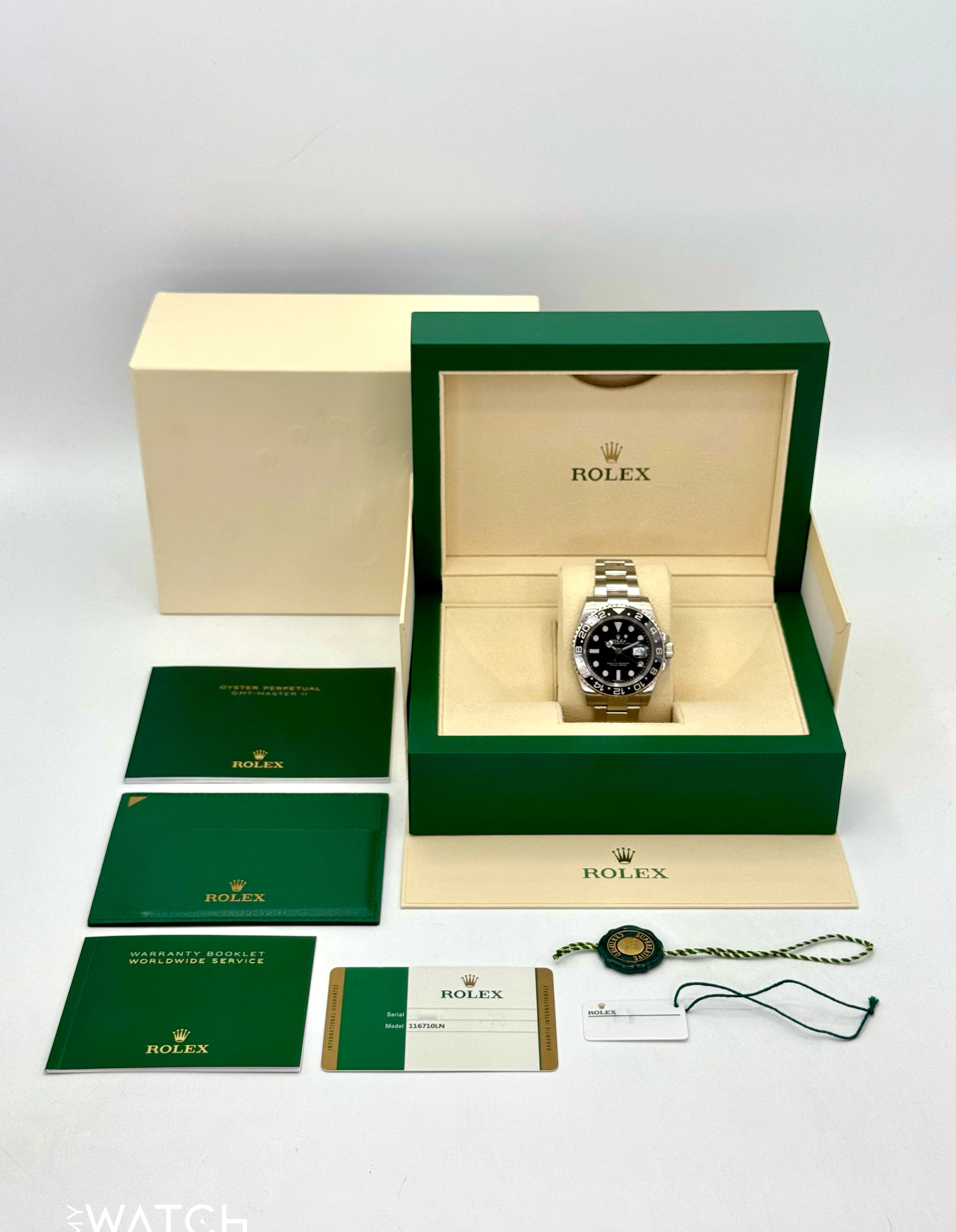 2017 Rolex GMT-Master II 40mm 116710LN Stainless Steel Black Dial - Image 10