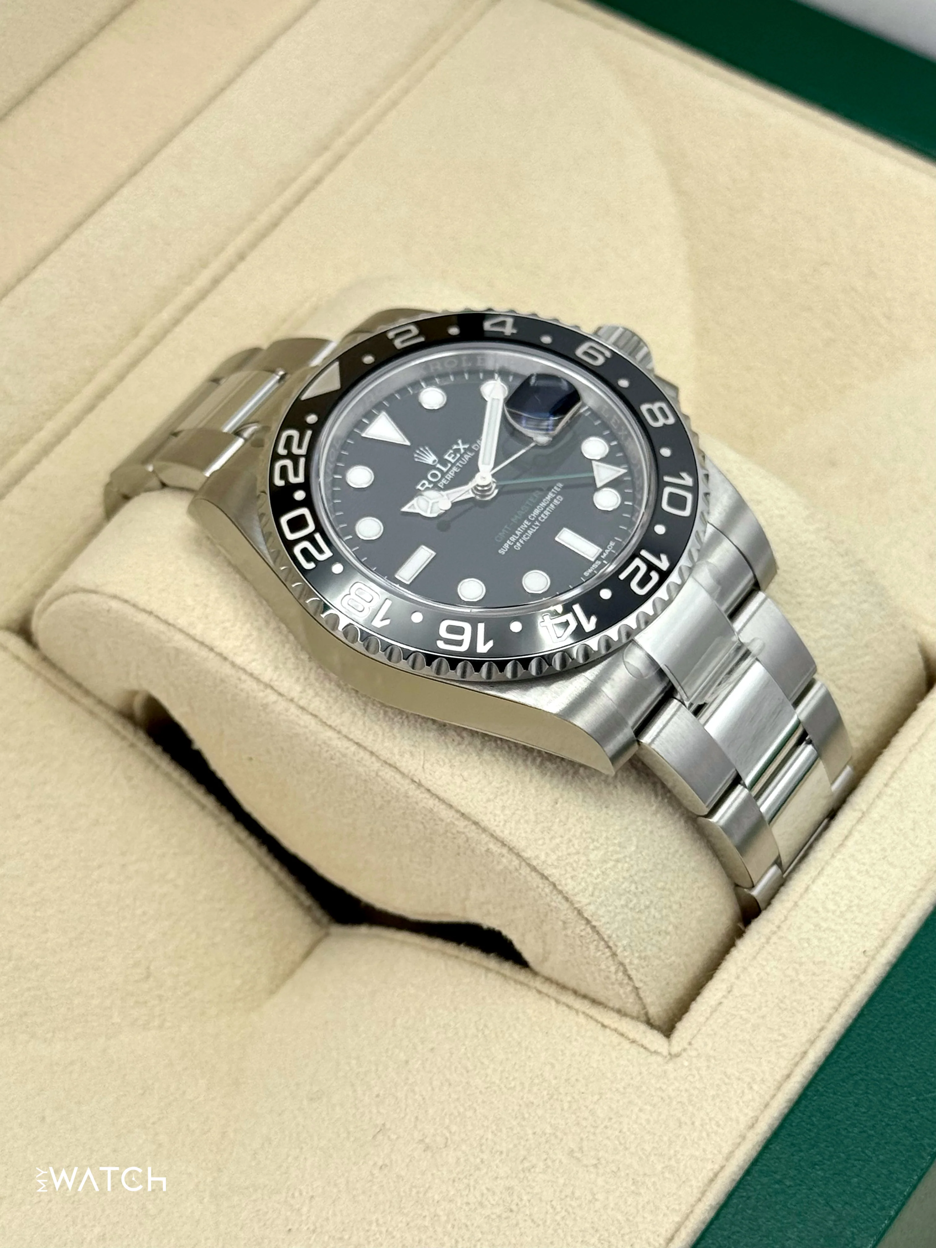 2017 Rolex GMT-Master II 40mm 116710LN Stainless Steel Black Dial (STICKERED) - Image 6