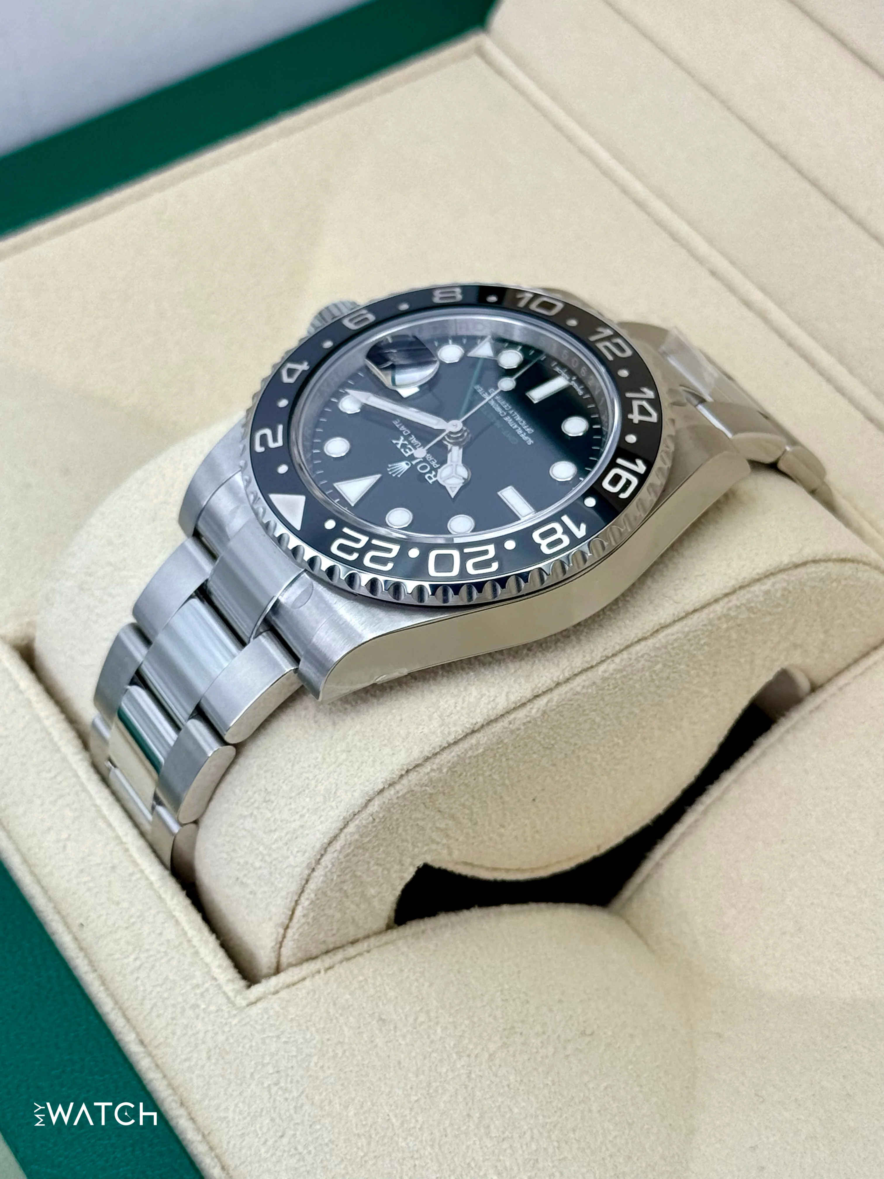 2017 Rolex GMT-Master II 40mm 116710LN Stainless Steel Black Dial (STICKERED) - Image 7