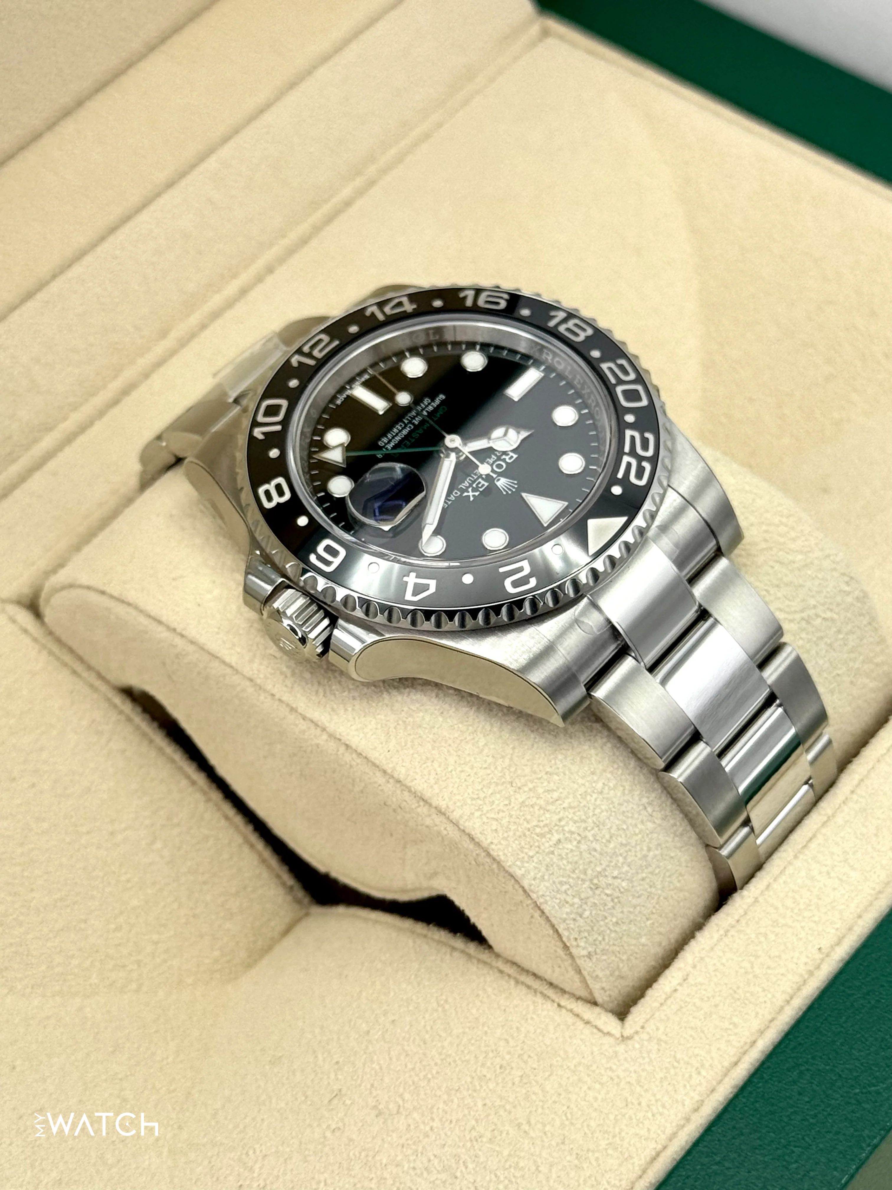 2017 Rolex GMT-Master II 40mm 116710LN Stainless Steel Black Dial (STICKERED) - Image 8