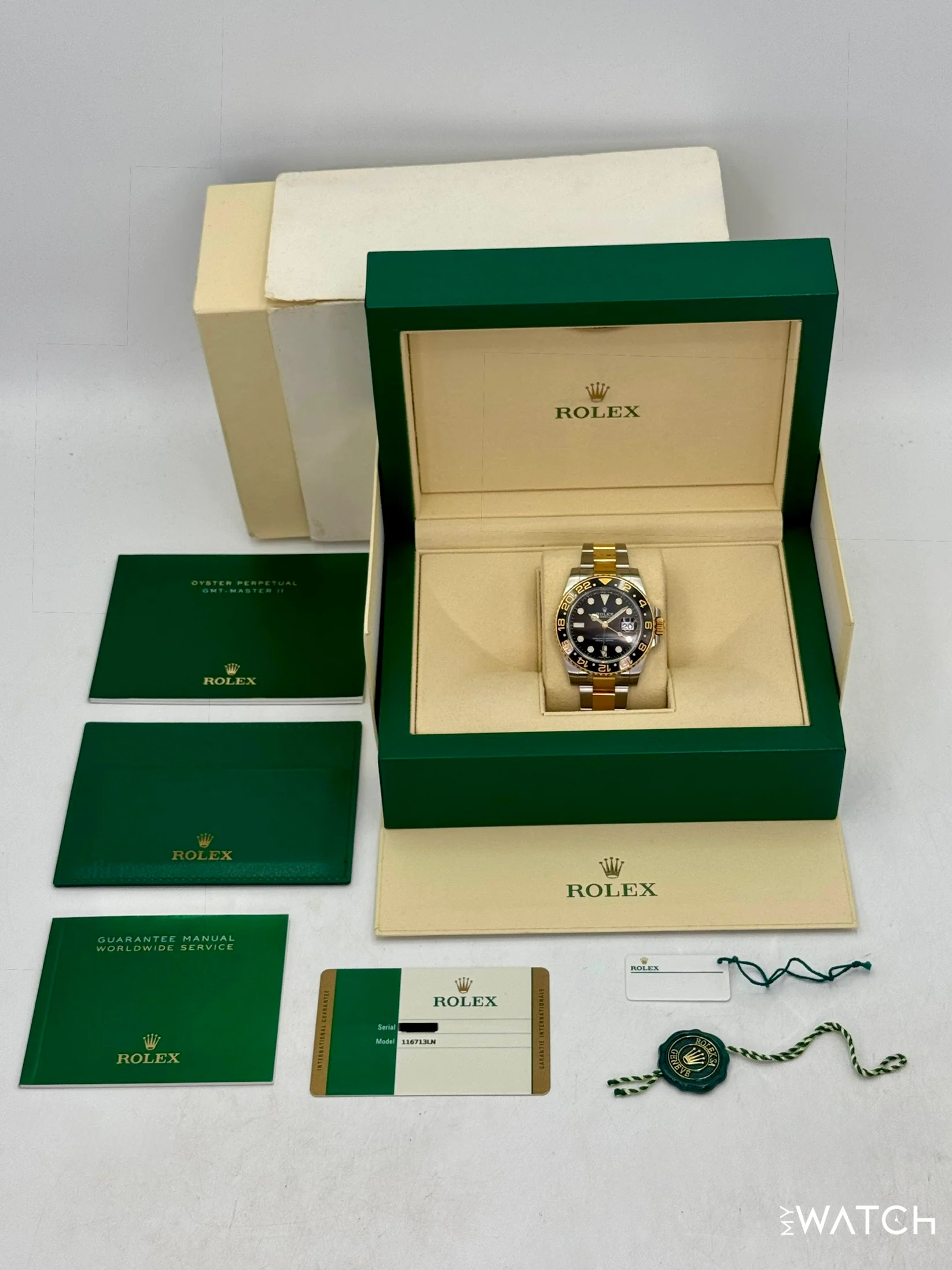 2017 Rolex GMT-Master II 40mm 116713LN Two-Tone Black Dial - Image 10