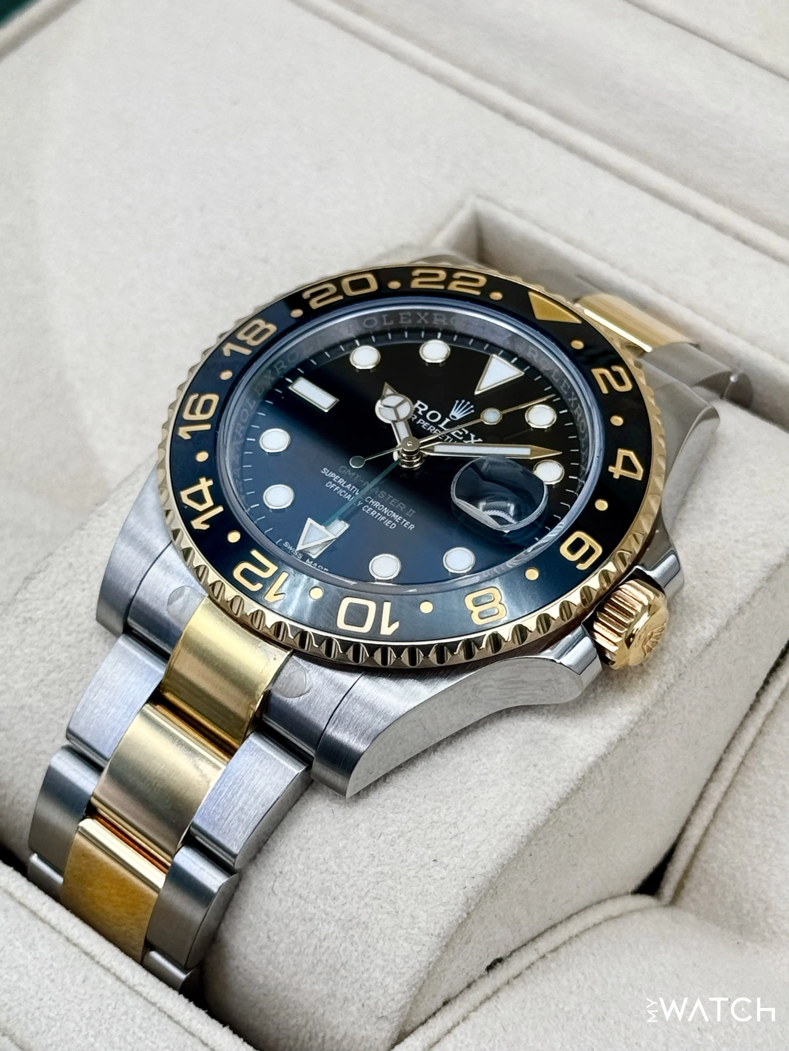 2017 Rolex GMT-Master II 40mm 116713LN Two-Tone Black Dial - Image 5