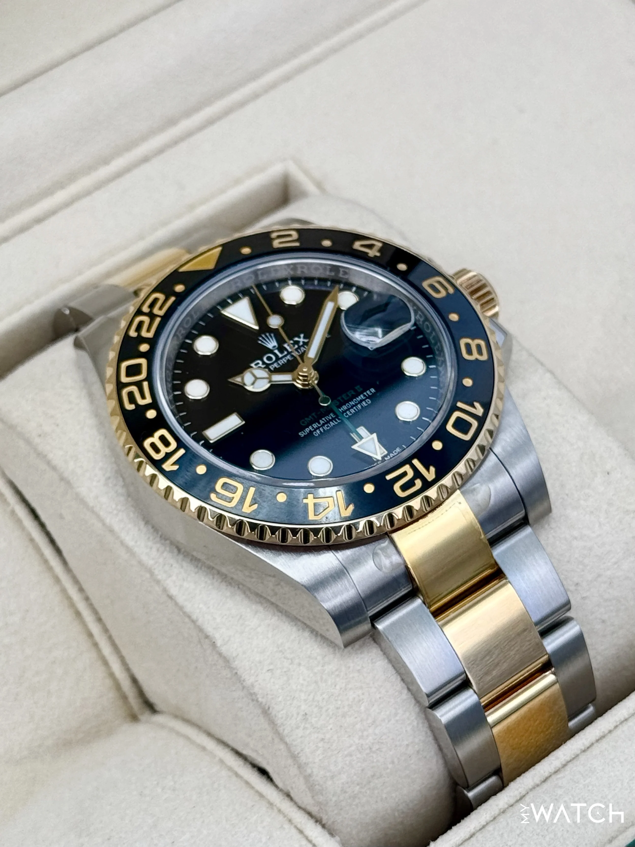 2017 Rolex GMT-Master II 40mm 116713LN Two-Tone Black Dial - Image 6