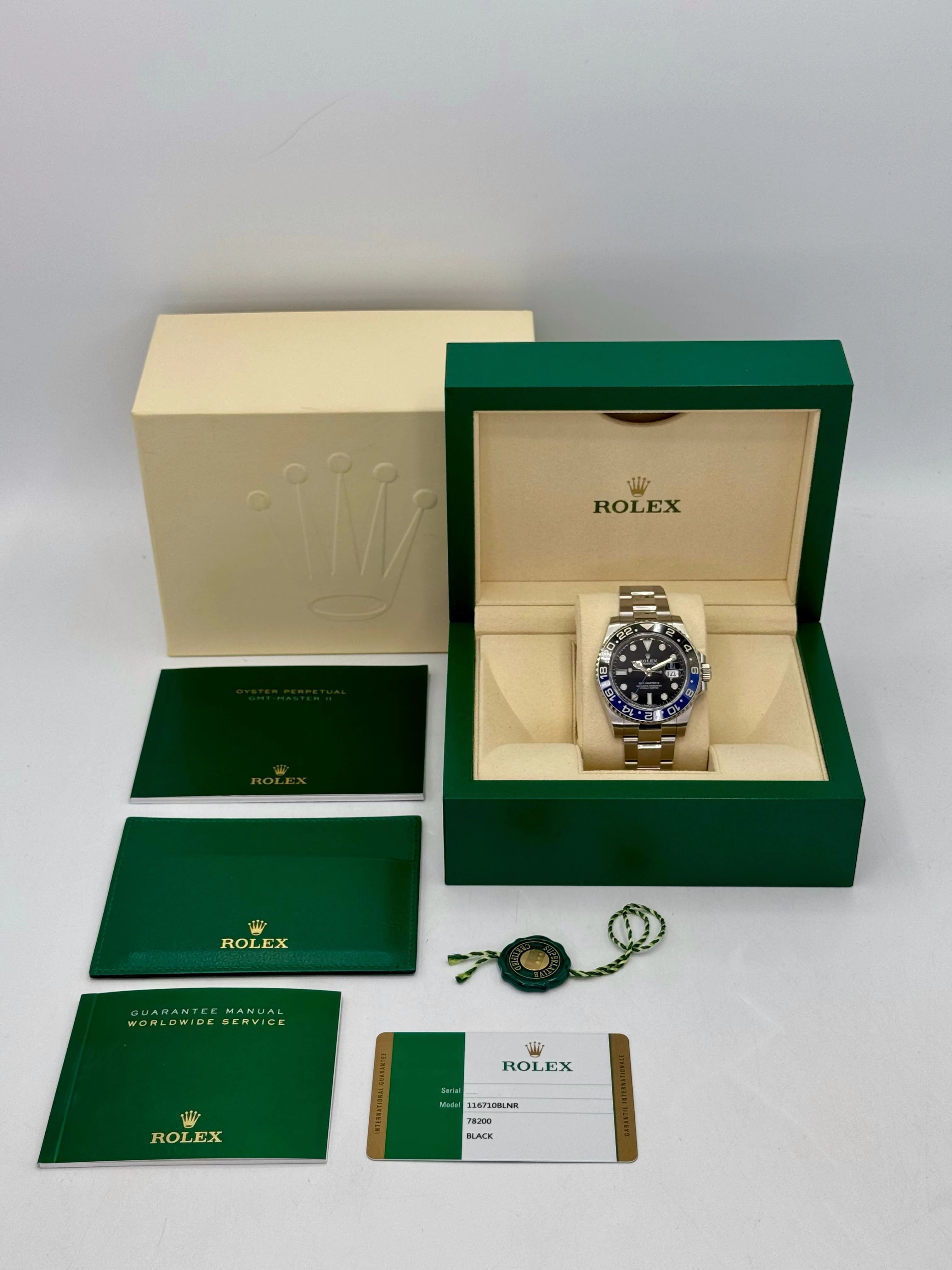 2017 Rolex GMT-Master II "Batman" 40mm 116710BLNR Oyster - Image 10