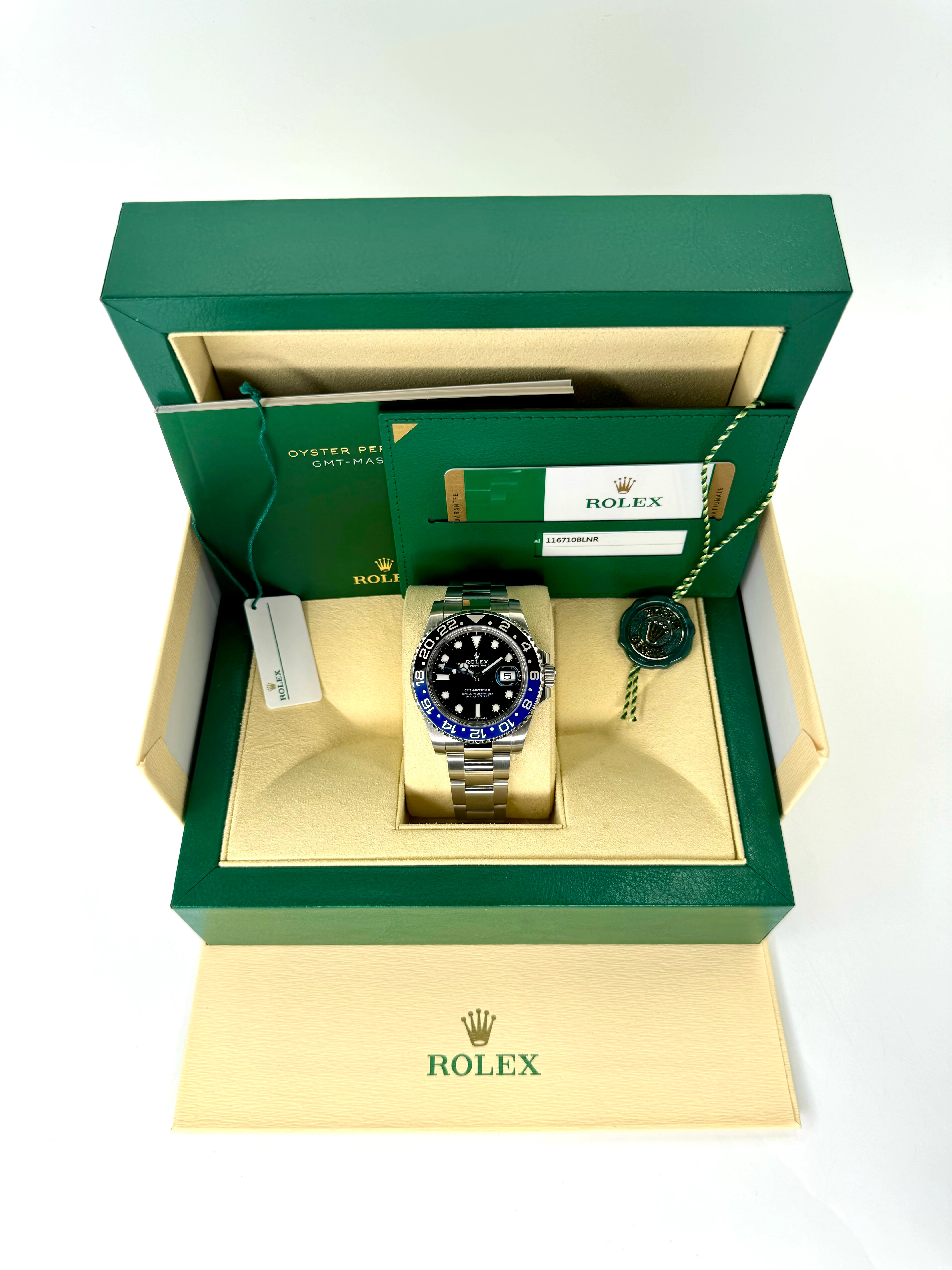 2017 Rolex GMT-Master II "Batman" 40mm 116710BLNR Oyster - Image 11